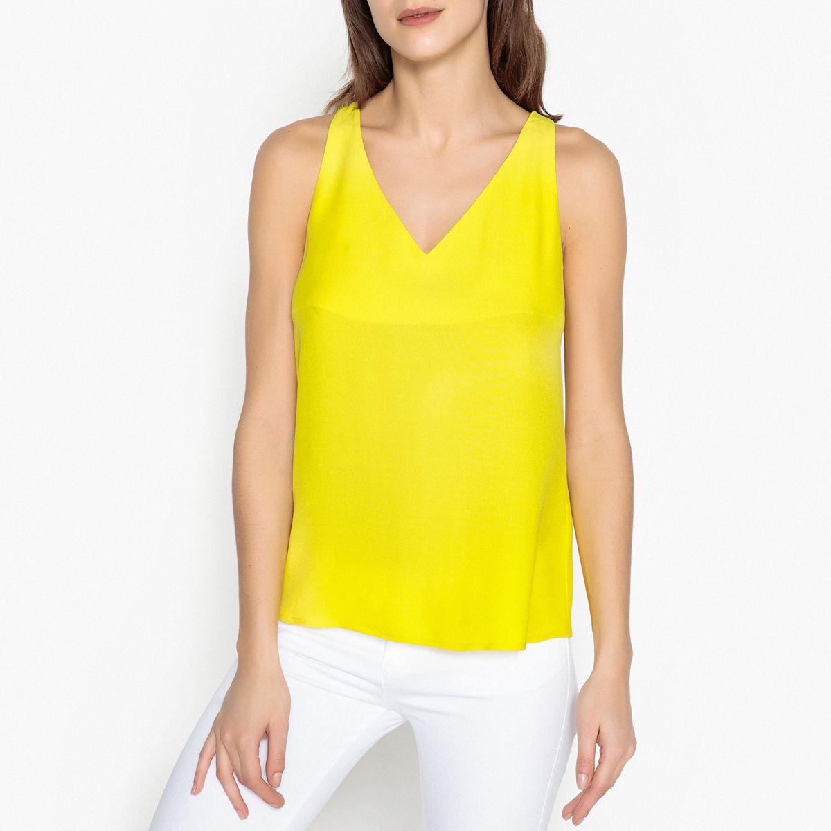 Blouse débardeur uni à fines bretelles JULIANN