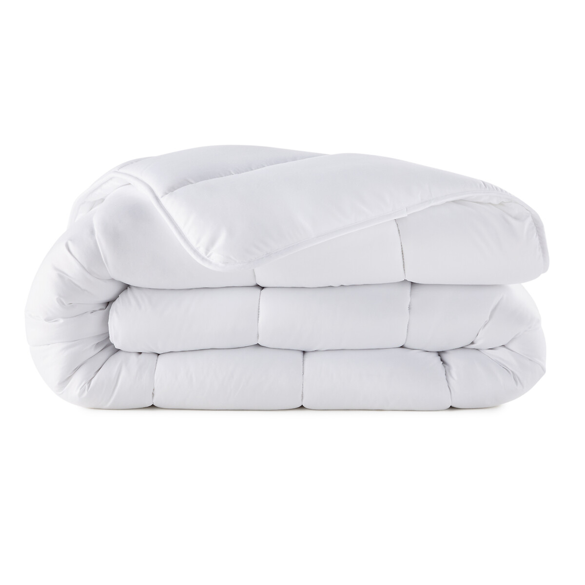 Синтетическое летнее одеяло  225 x 220 см белый LaRedoute, размер 225 x 220 см - фото 2