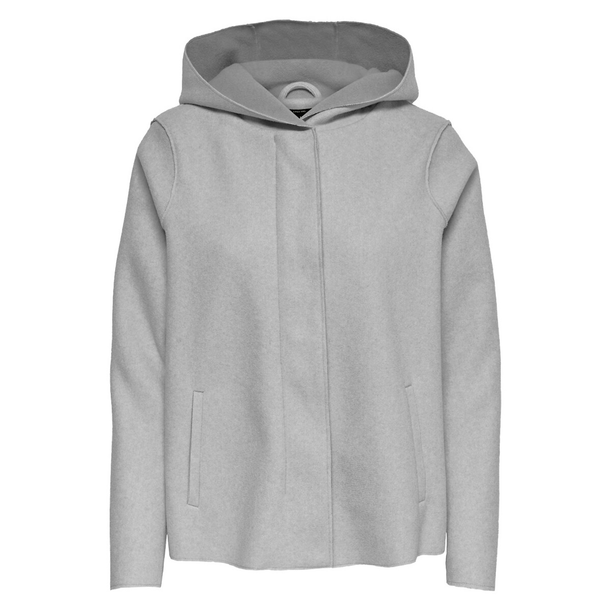 

Куртка LaRedoute, Серый, Короткая с капюшоном S серый