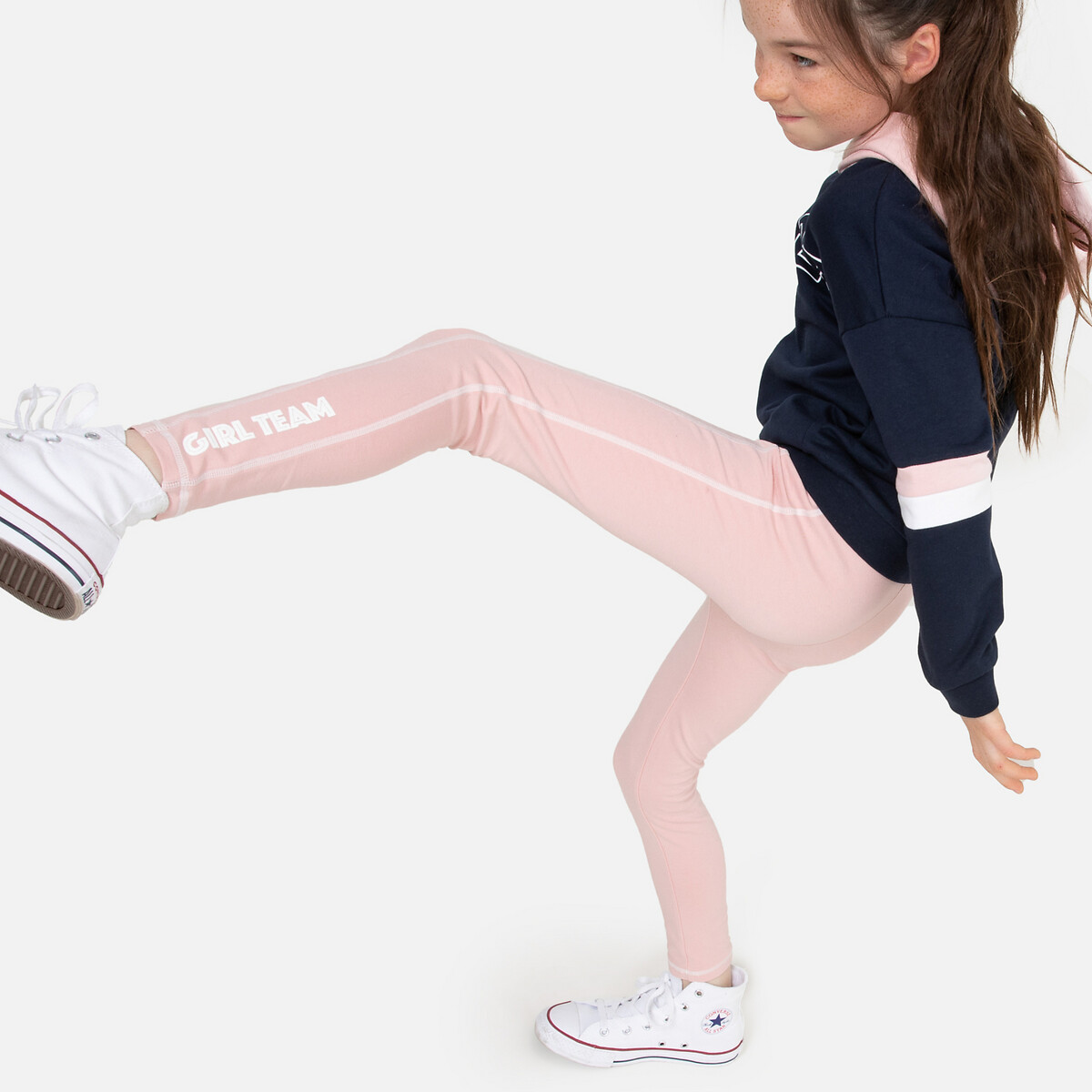 

Леггинсы LaRedoute, Розовый, Спортивные 3-12 лет 12 лет -150 см розовый