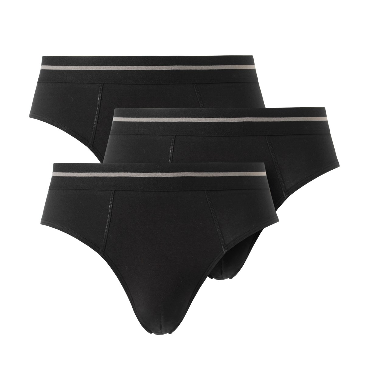 

Комплект из 3 трусов-слипов La Redoute, Черный, La Redoute 3XL черный