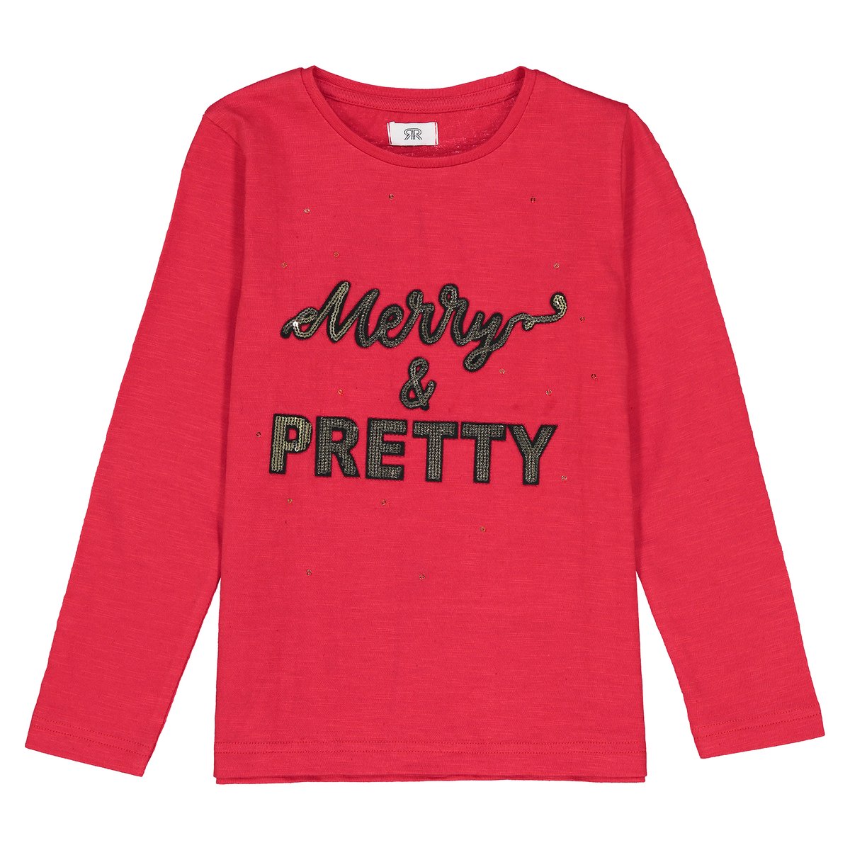 

Футболка merry & pretty из блесток 3-12 лет, Красный