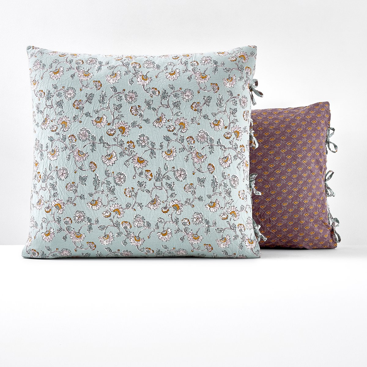 

Наволочка La Redoute, Синий, Из осветленного хлопка Country Flower 63 x 63 см синий