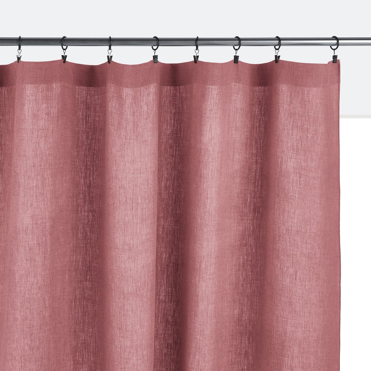 

Штора La Redoute, Розовый, Из осветленного льна Onega 350 x 135 см розовый