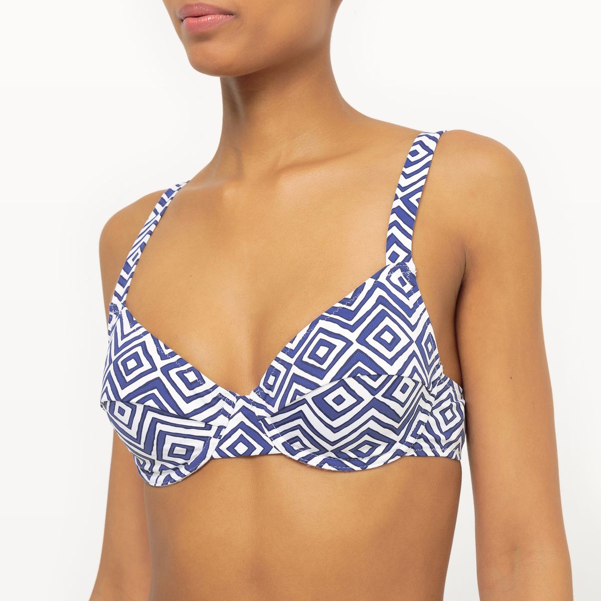 Haut de maillot de bain imprimé graphique