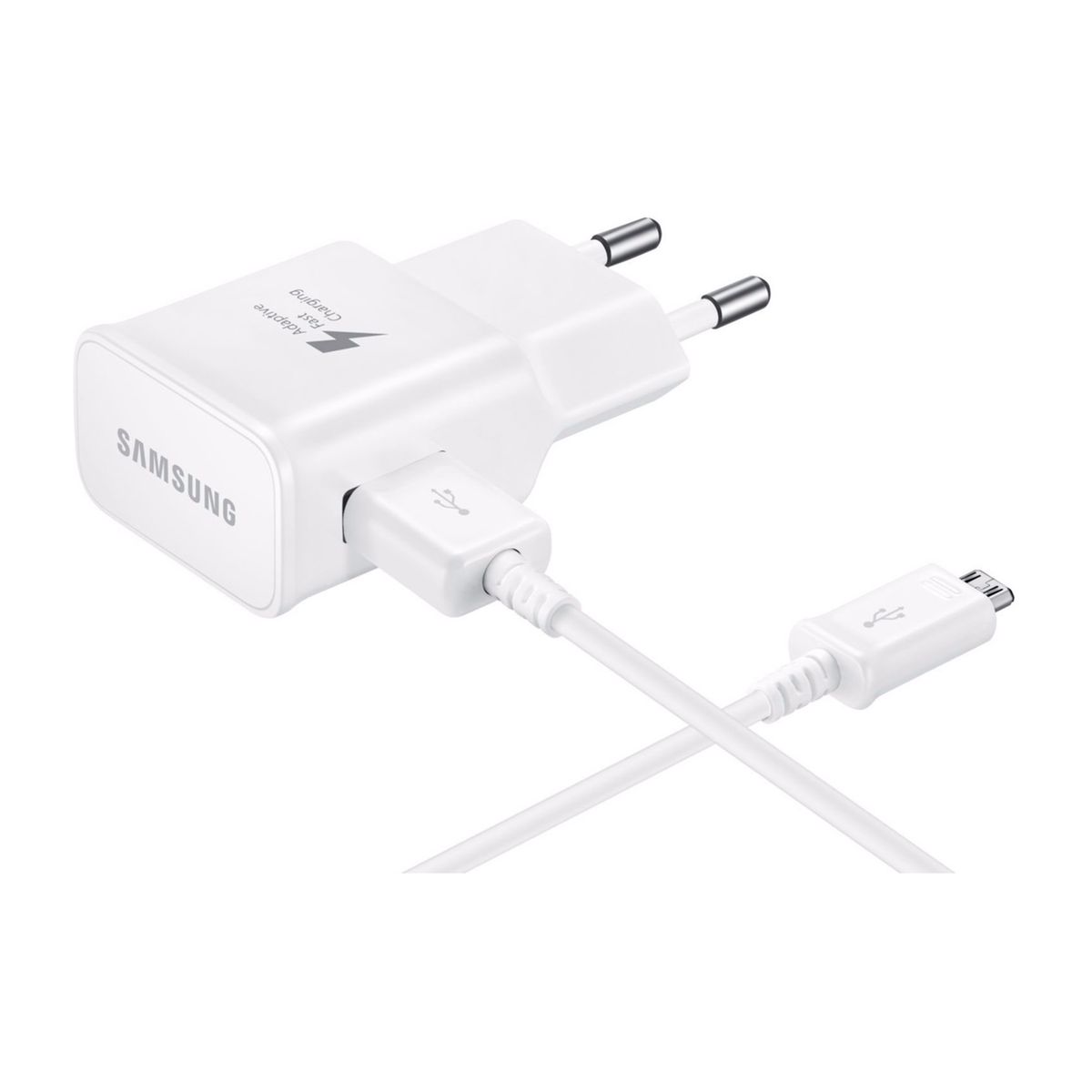 Chargeur Rapide Afc 2a Blanc + Cable 1,5m Galaxy J7 2017