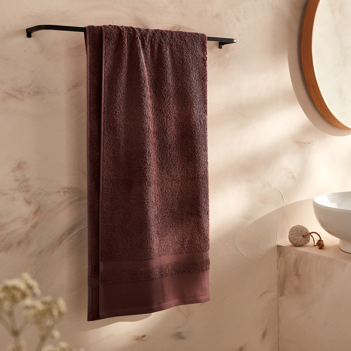 Банное полотенце Kheops 70 x 140 см фиолетовый банное полотенце kyla 70 x 140 см серый
