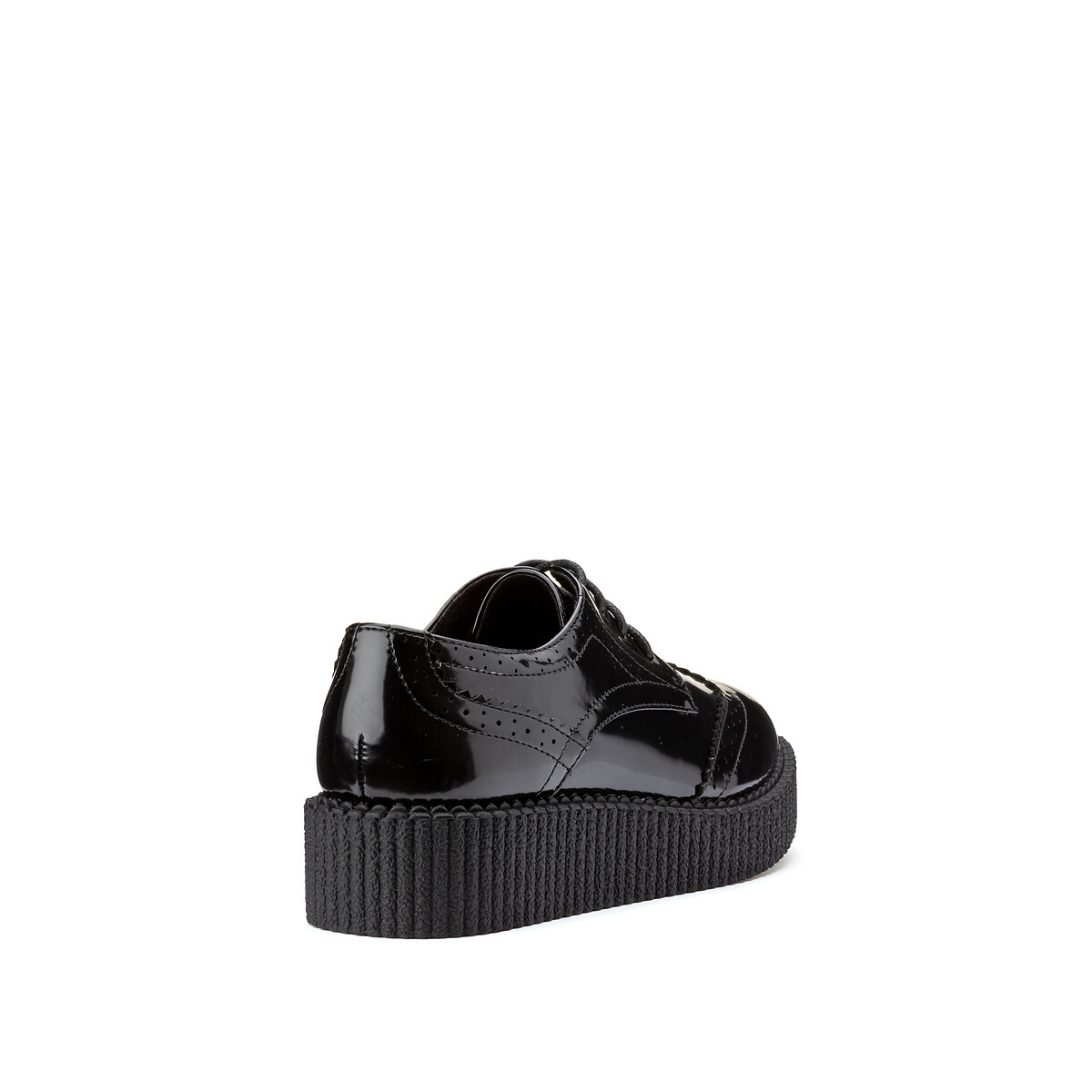 Ботинки LaRedoute Дерби-криперы 36 черный, размер 36 - фото 3