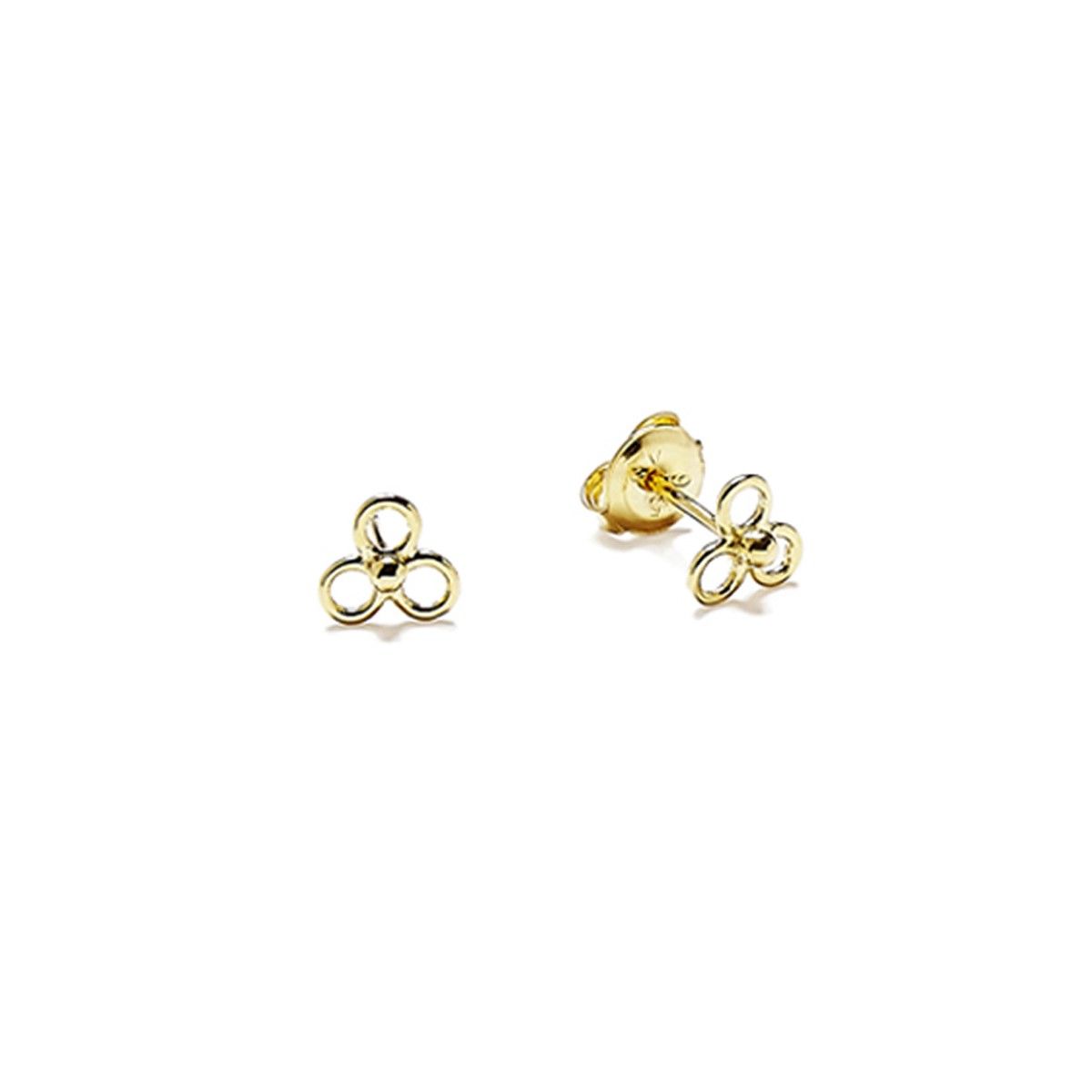 Puces en vermeil mini Jali