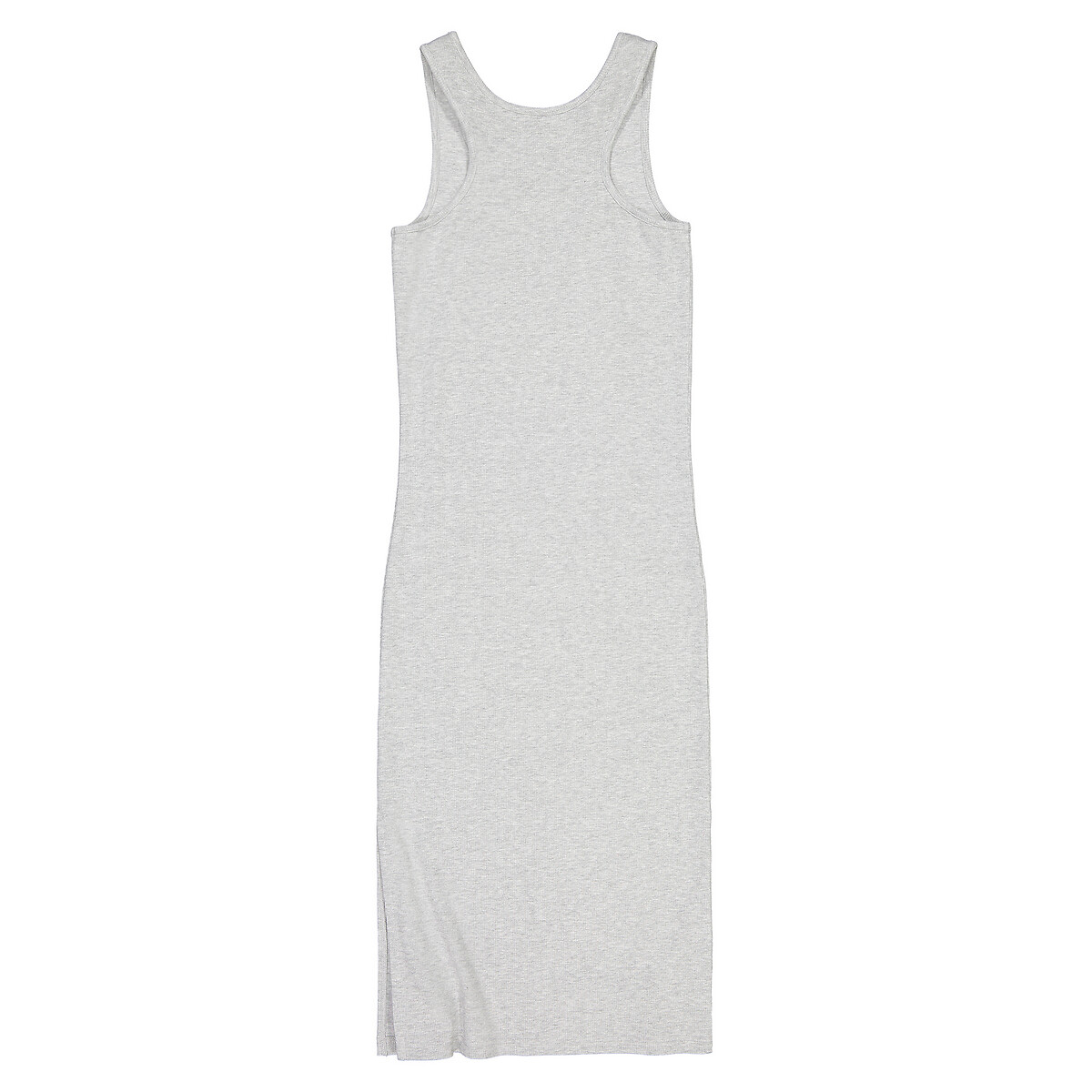 Платье LaRedoute Длинное без рукавов в рубчик 10-18 лет 16 лет - 162 см серый, размер 16 лет - 162 см - фото 5