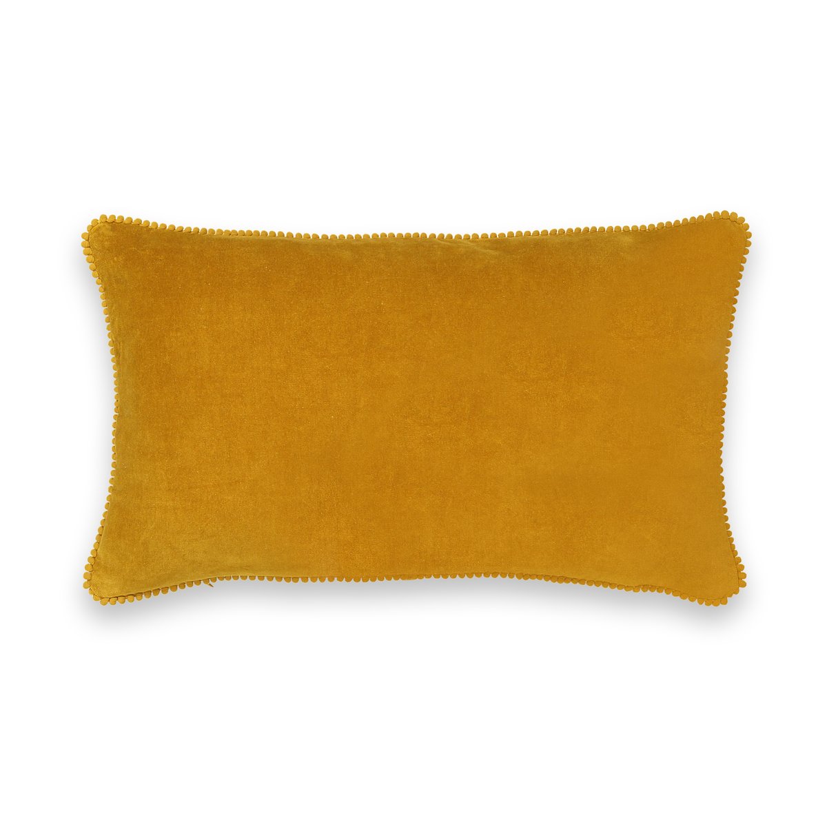 Чехол La Redoute На подушку из велюра VELVET 45 x 45 см желтый, размер 45 x 45 см - фото 3