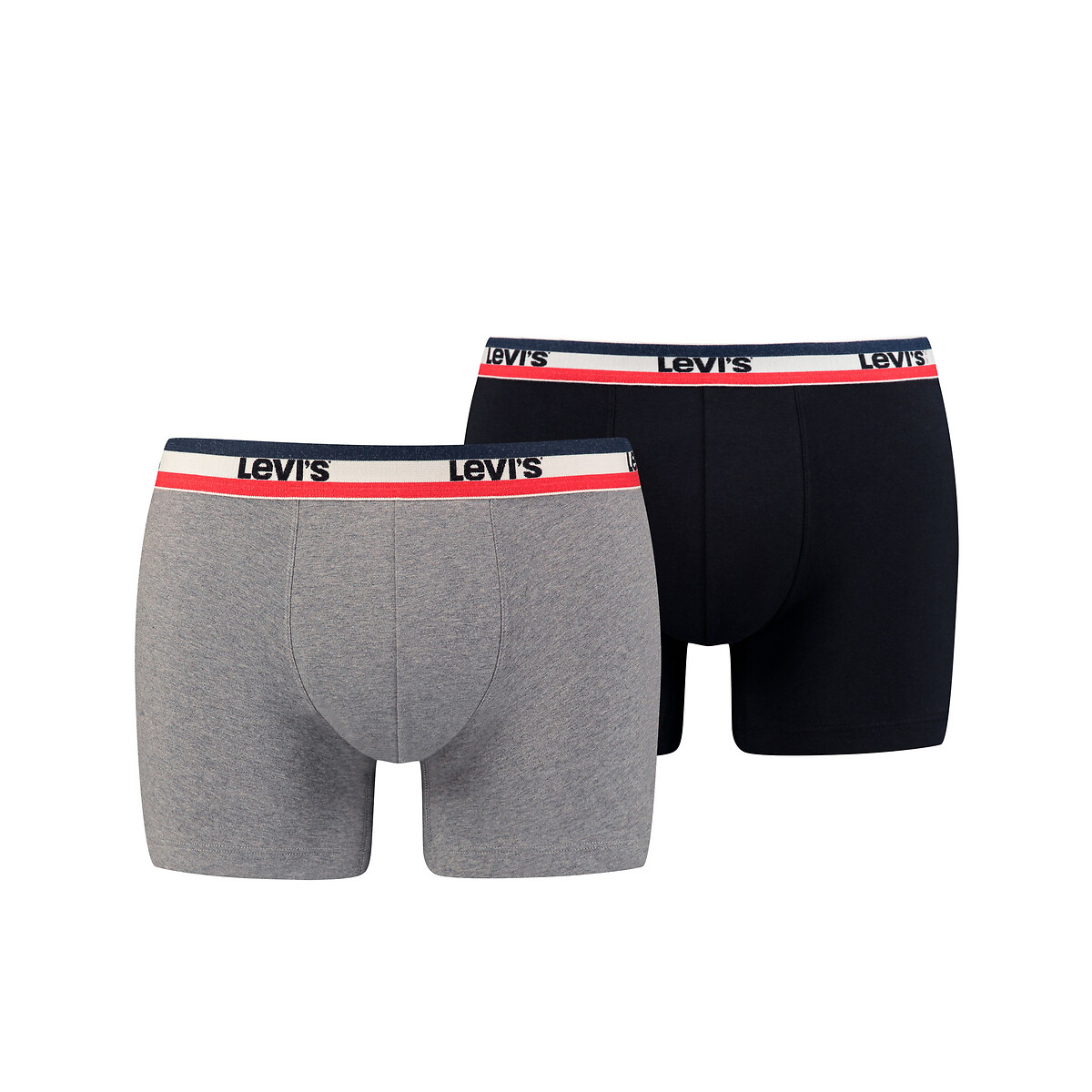 Lote de 2 boxers com logótipo sportswear