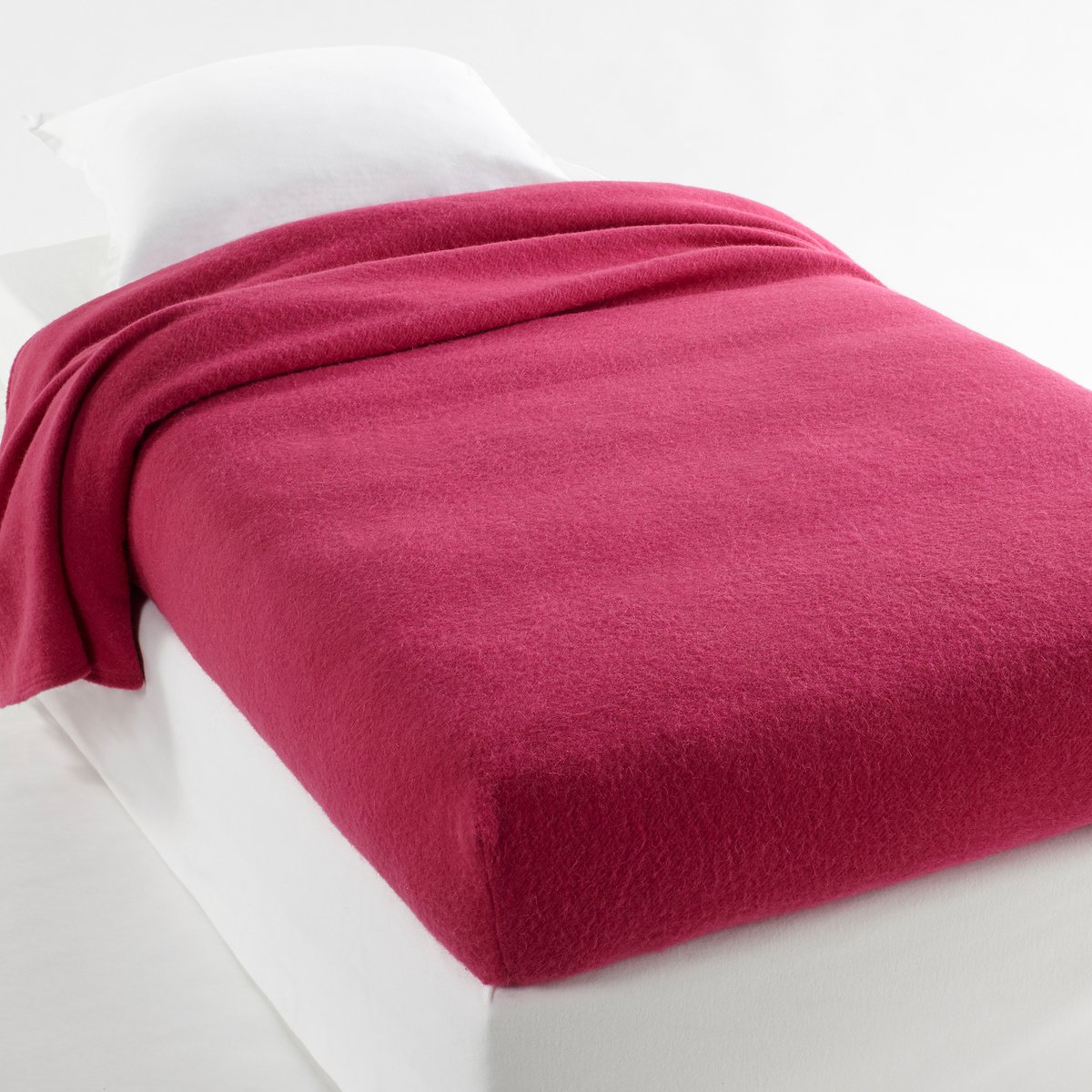 

Покрывало La Redoute, Розовый, гм шерсть Woolmark 90 x 190 см розовый