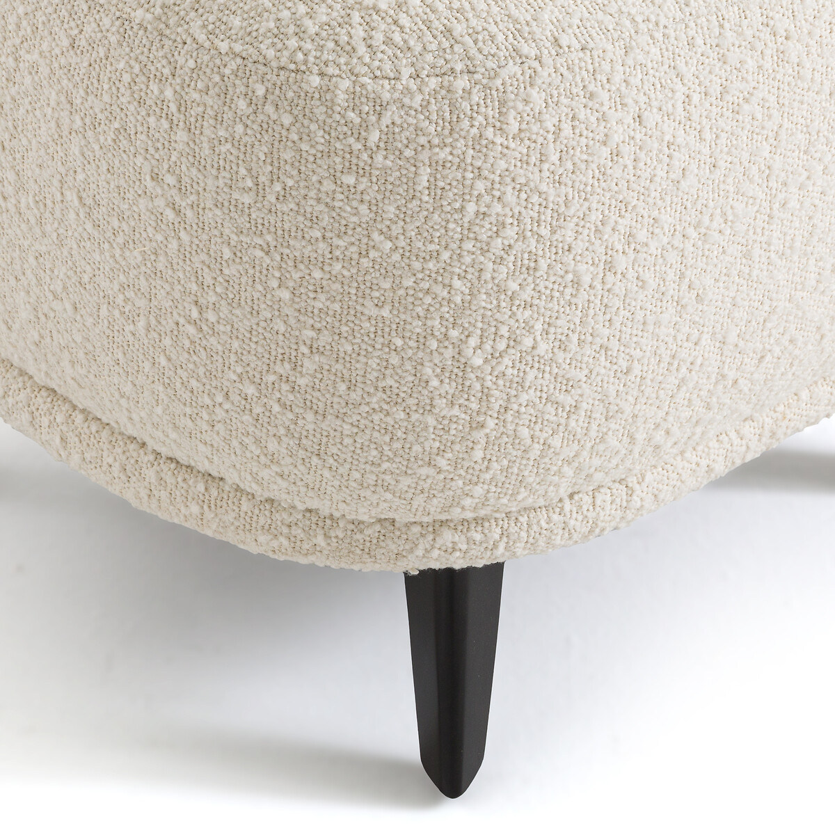 Кресло каминное L из ткани букле Odalie дизайн Э Галлина  единый размер бежевый LaRedoute - фото 5