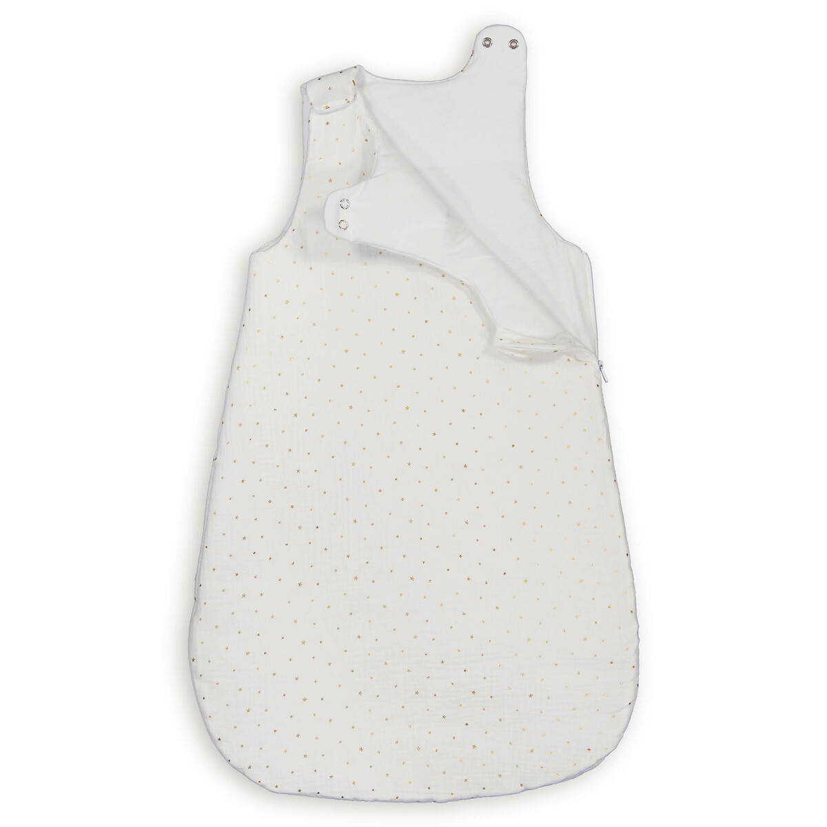 Конверт LA REDOUTE INTERIEURS Конверт Для новорожденных из хлопчатобумажной газовой ткани 2 года - 86 см белый, размер 2 года - 86 см - фото 3