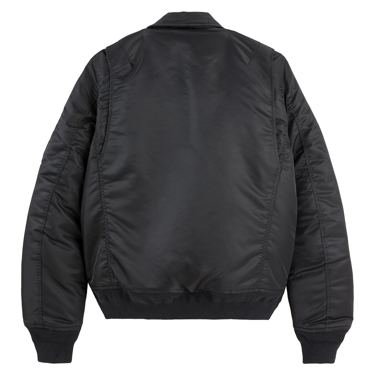 Куртка В стиле бомбер классическая 210 100 3XL черный LaRedoute, размер 3XL - фото 2