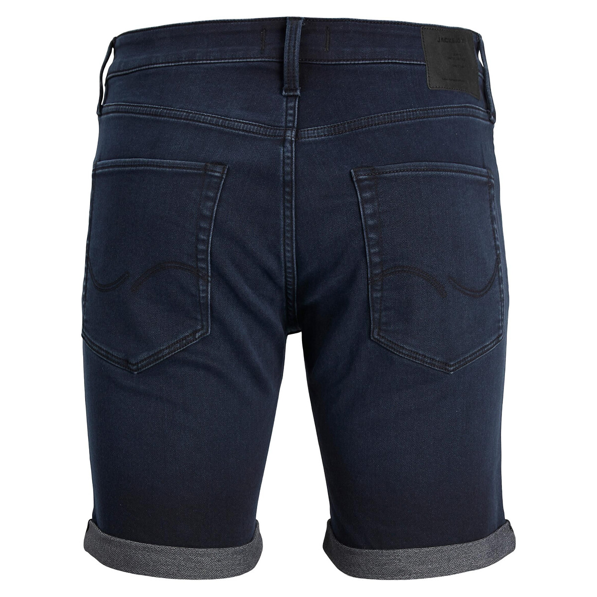 Шорты Из джинсовой ткани Rick L синий LaRedoute, размер L - фото 2