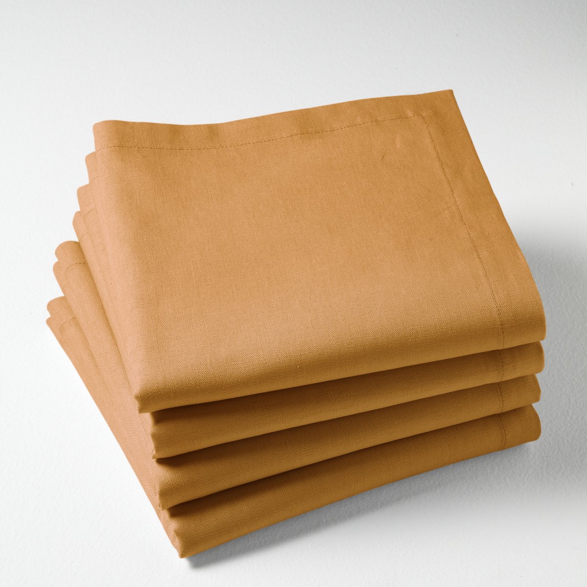 

Комплект из салфеток из La Redoute, Оранжевый, Льна и хлопка BORDER 45 x 45 см оранжевый