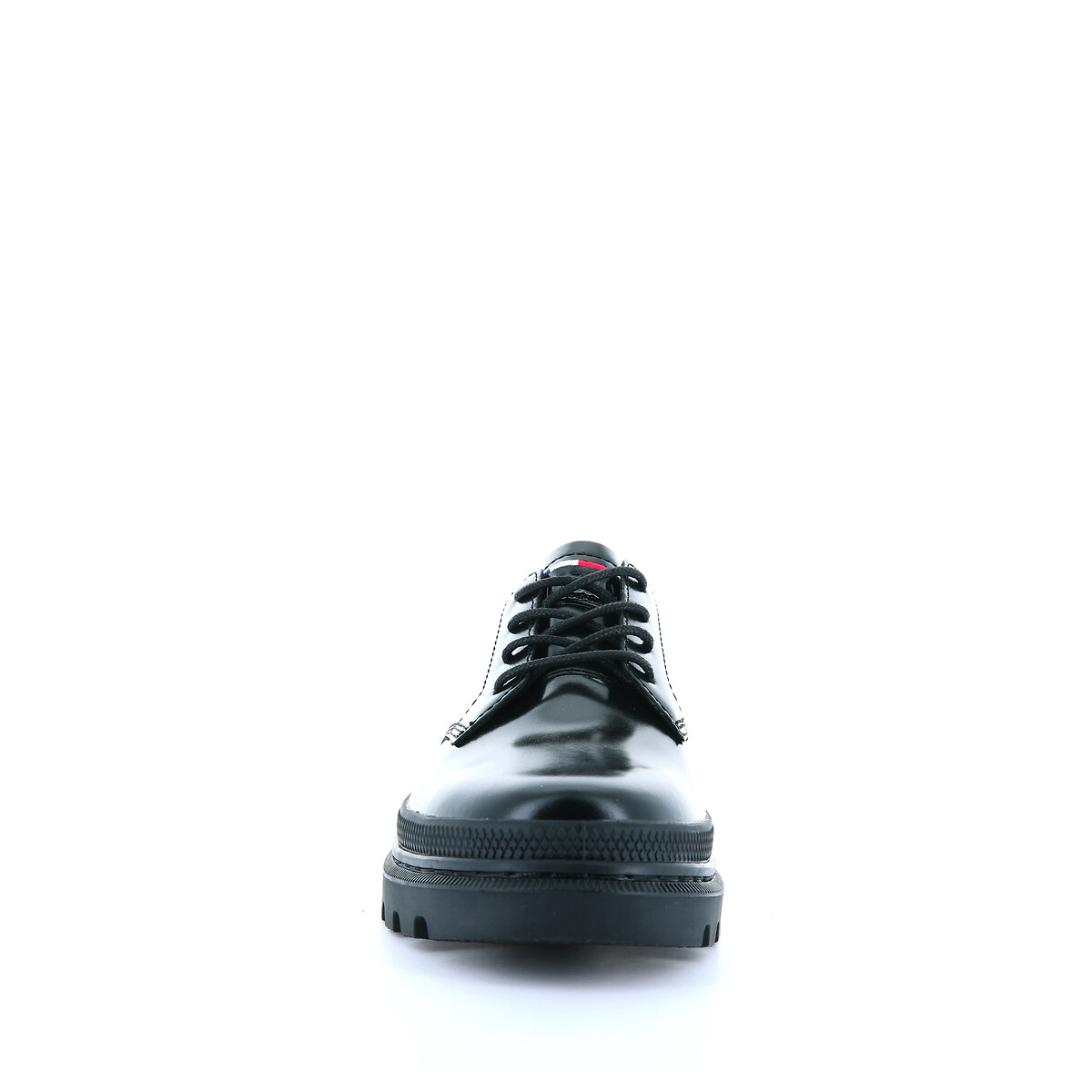 Ботинки-дерби Из кожи 36 черный LaRedoute, размер 36 - фото 4