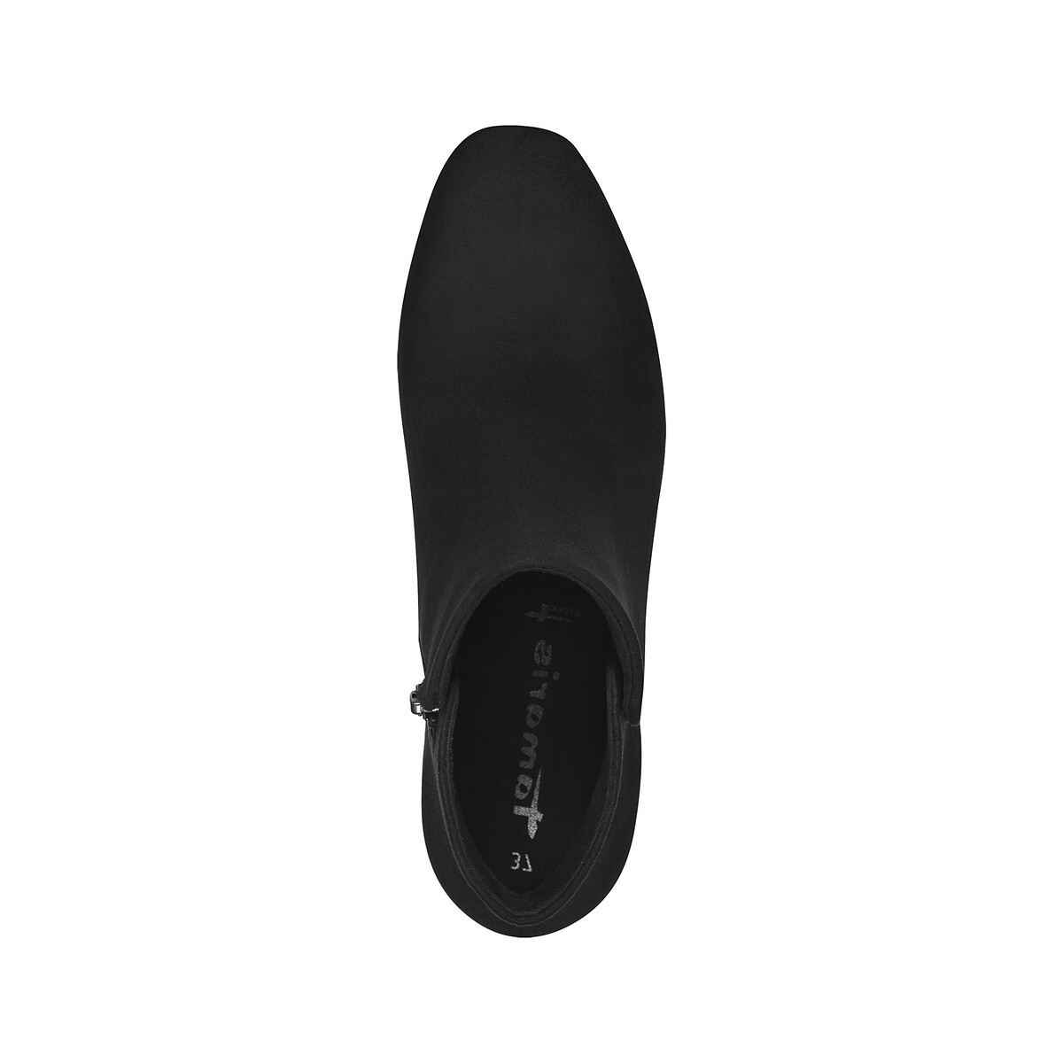 Ботинки На каблуке 38 черный LaRedoute, размер 38 - фото 3