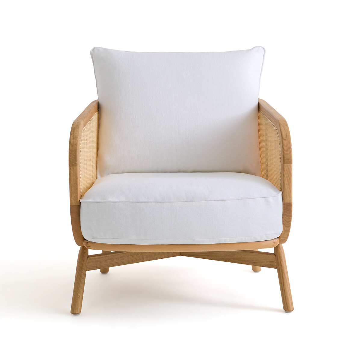 Кресло La Redoute Cornelius дизайн - Э Галлина единый размер белый - фото 2