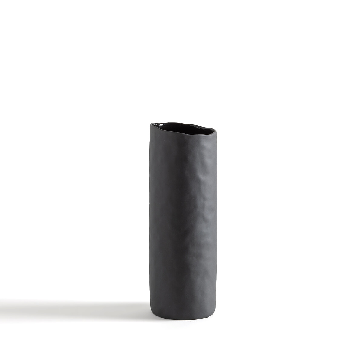 Ваза из керамики В245 см Liso единый размер черный ваза из керамики в21 см mirany единый размер каштановый