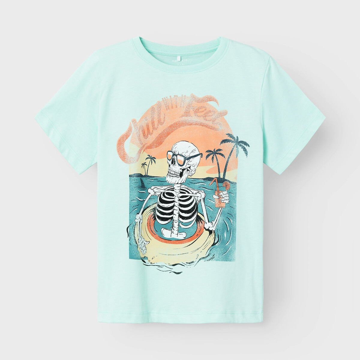 Футболка La Redoute 7/8 синий