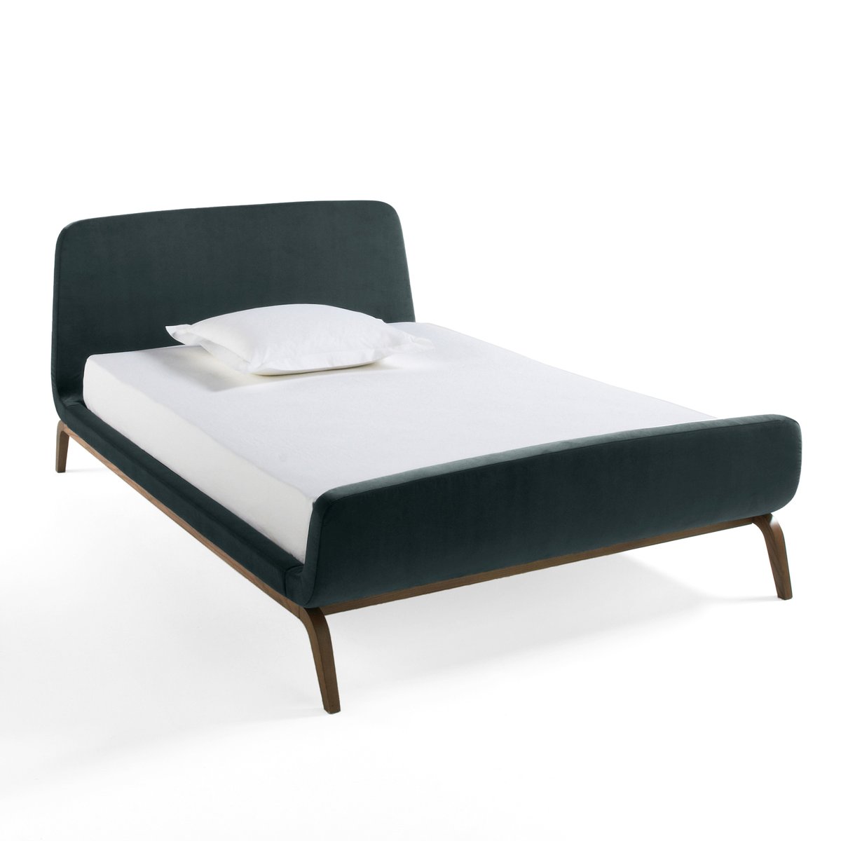 

Кровать La Redoute, Зеленый, С велюровой обивкой Trabador 160 x 200 см зеленый
