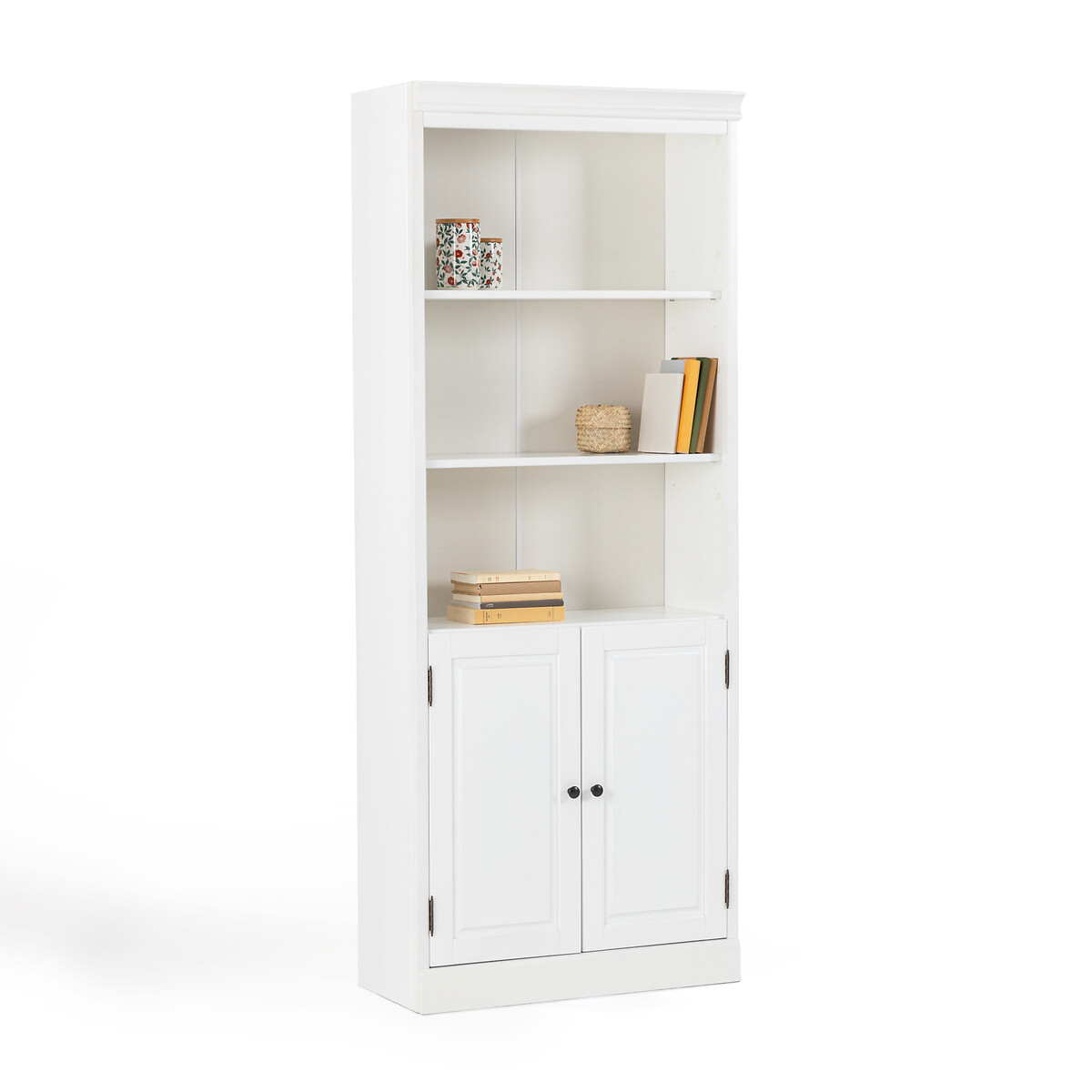 Модульный La Redoute Книжный шкаф Authentic Style единый размер белый - фото 2