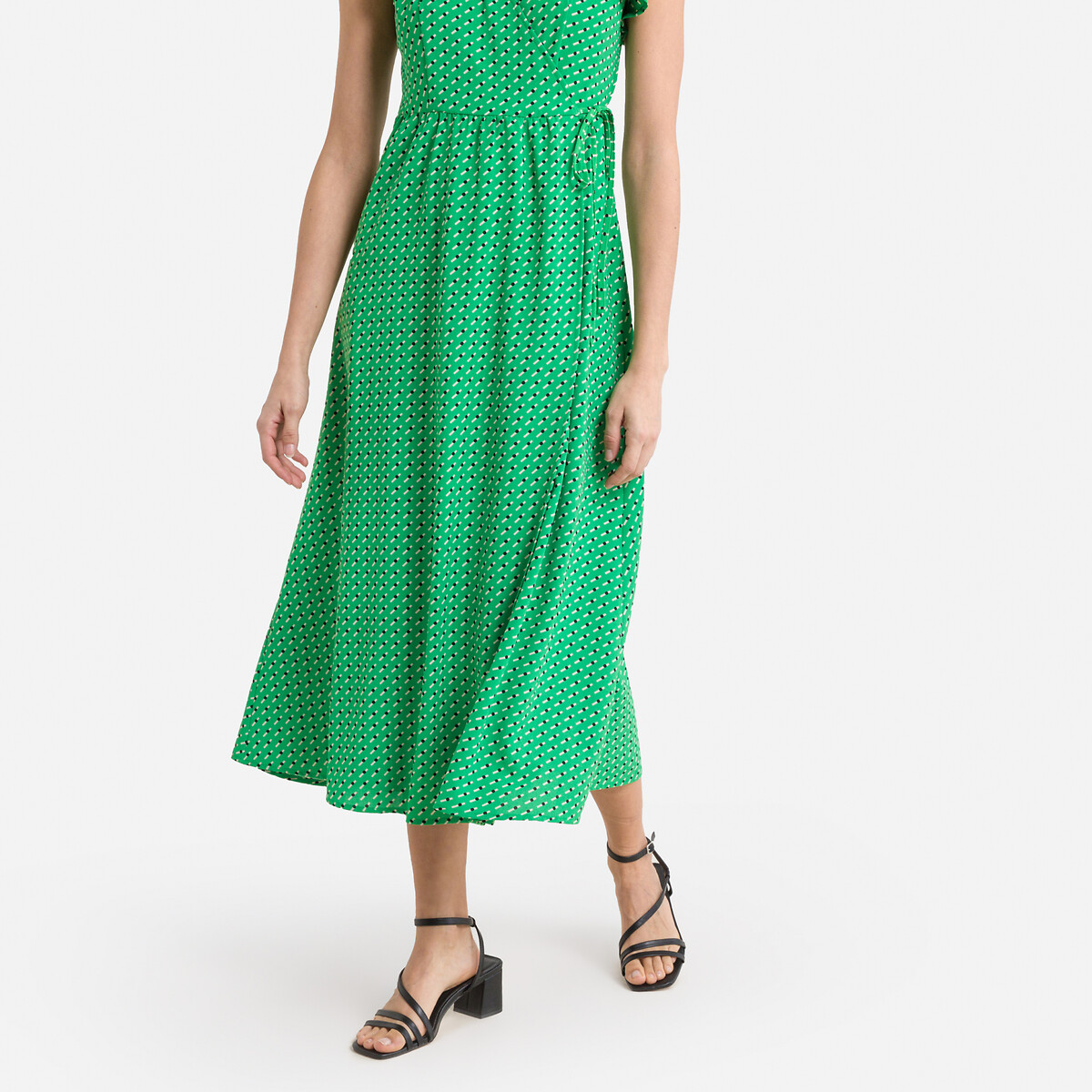 Платье С принтом XL зеленый LaRedoute, размер XL - фото 2