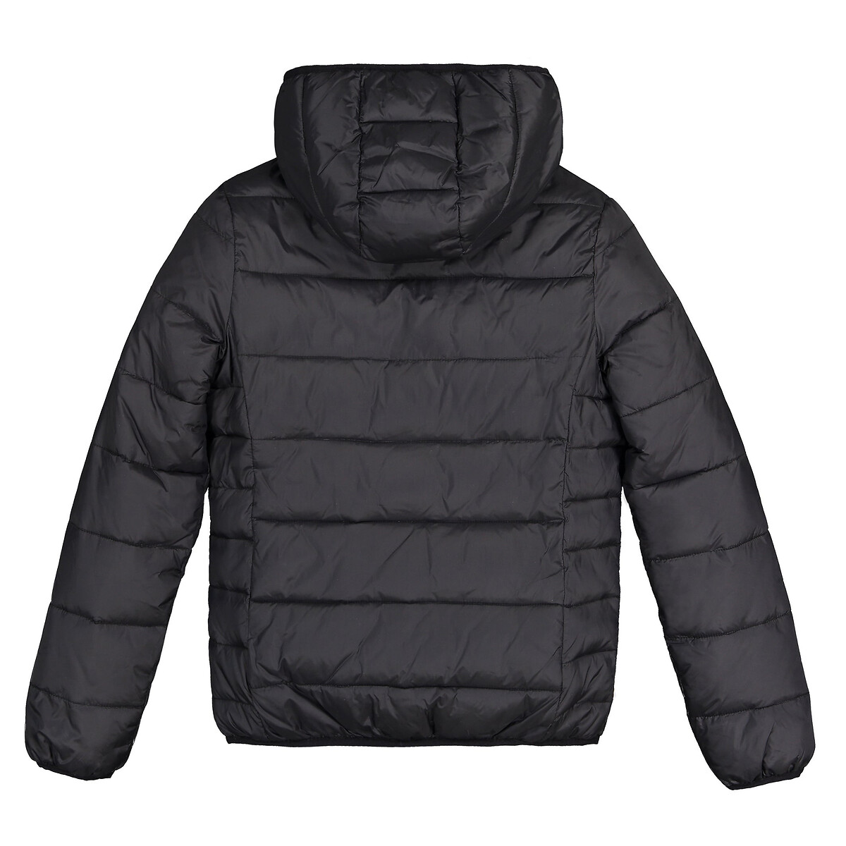 Куртка LaRedoute С капюшоном 10-16 лет 14 лет - 156 см черный, размер 14 лет - 156 см - фото 4