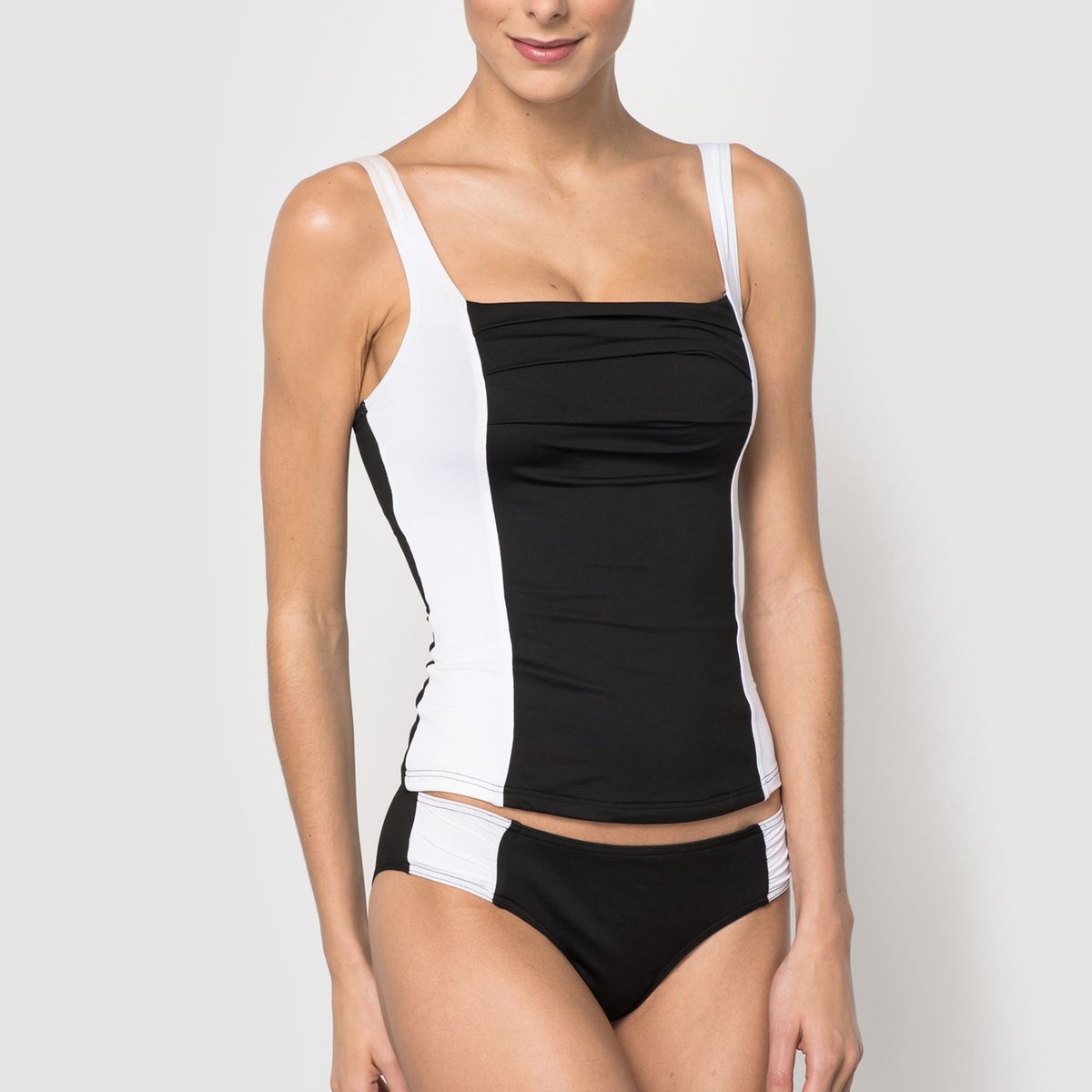 Bas de maillot de bain bicolore