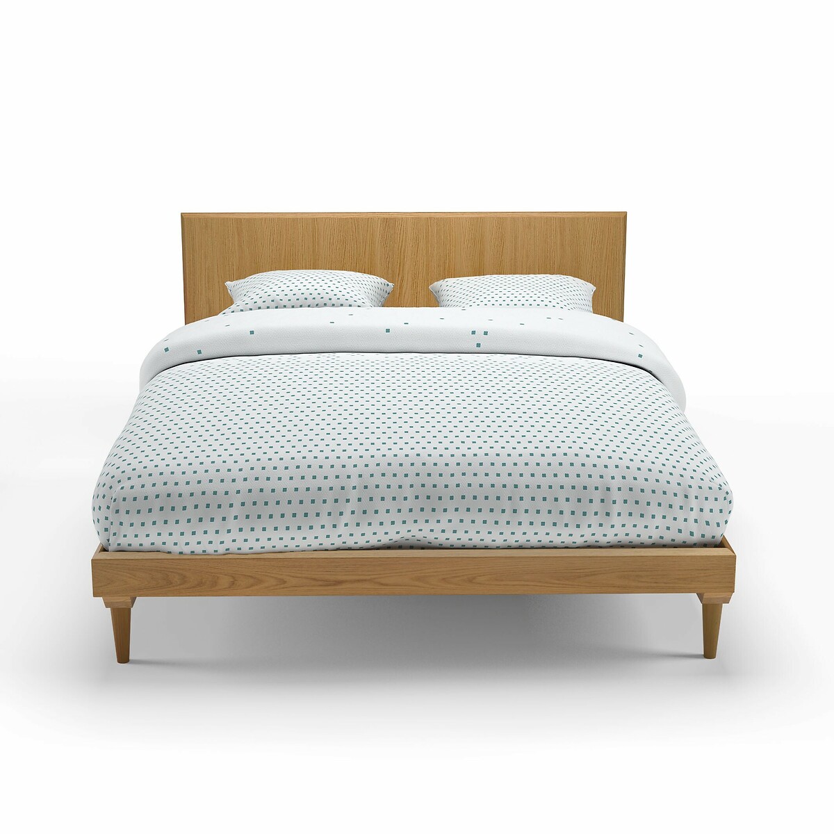 Кровать La Redoute В винтажном стиле Quilda 140 x 190 см каштановый, размер 140 x 190 см - фото 4