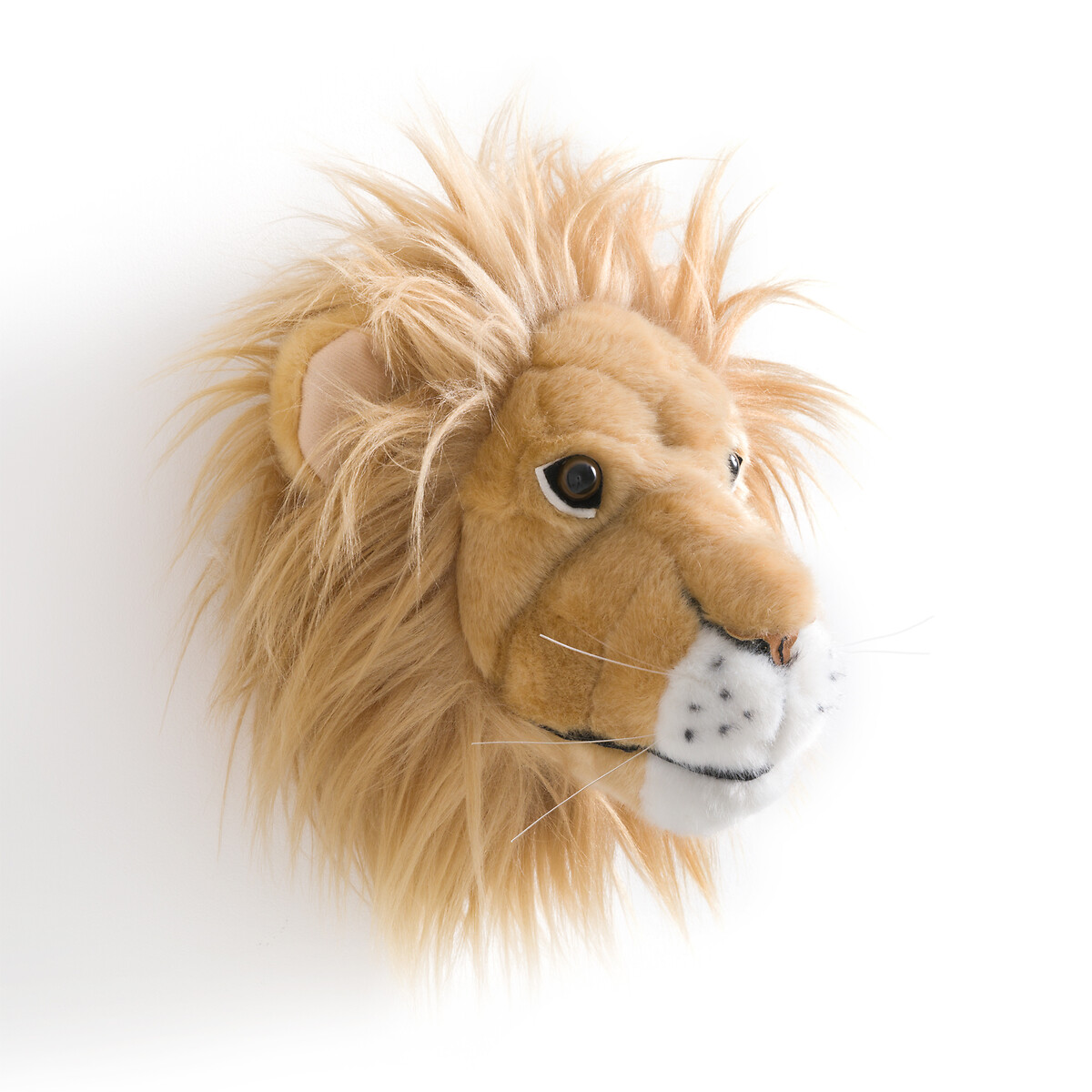 Украшение LA REDOUTE INTERIEURS Настенное в виде головы льва детское Hayi единый размер бежевый - фото 2
