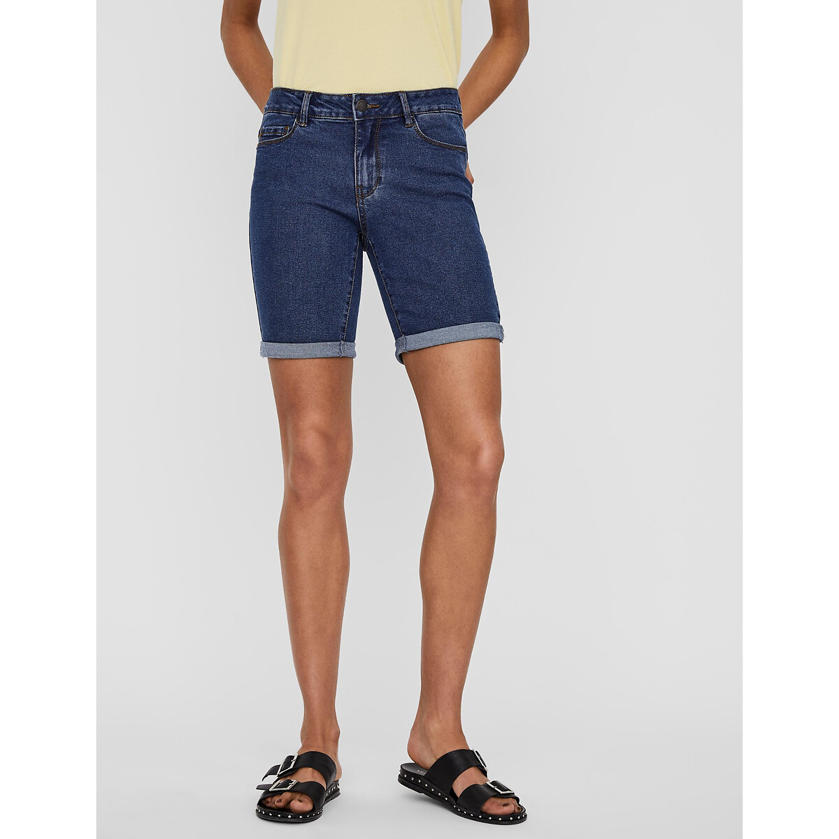 

Бермуды VERO MODA, Синий, Из джинсовой ткани XS синий