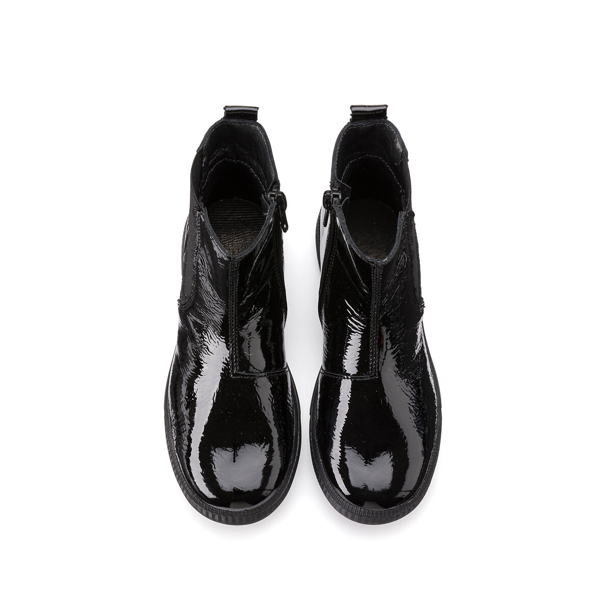 Ботинки LaRedoute Из кожи 24-34 24 черный, размер 24 - фото 3
