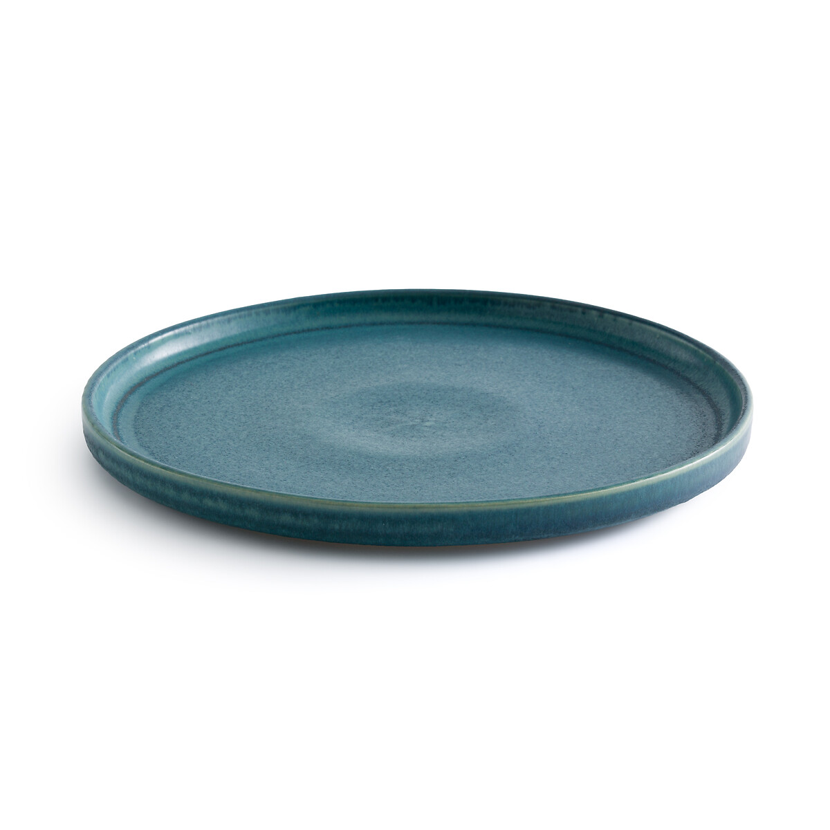 Комплект из четырех керамических тарелок Dorna единый размер синий