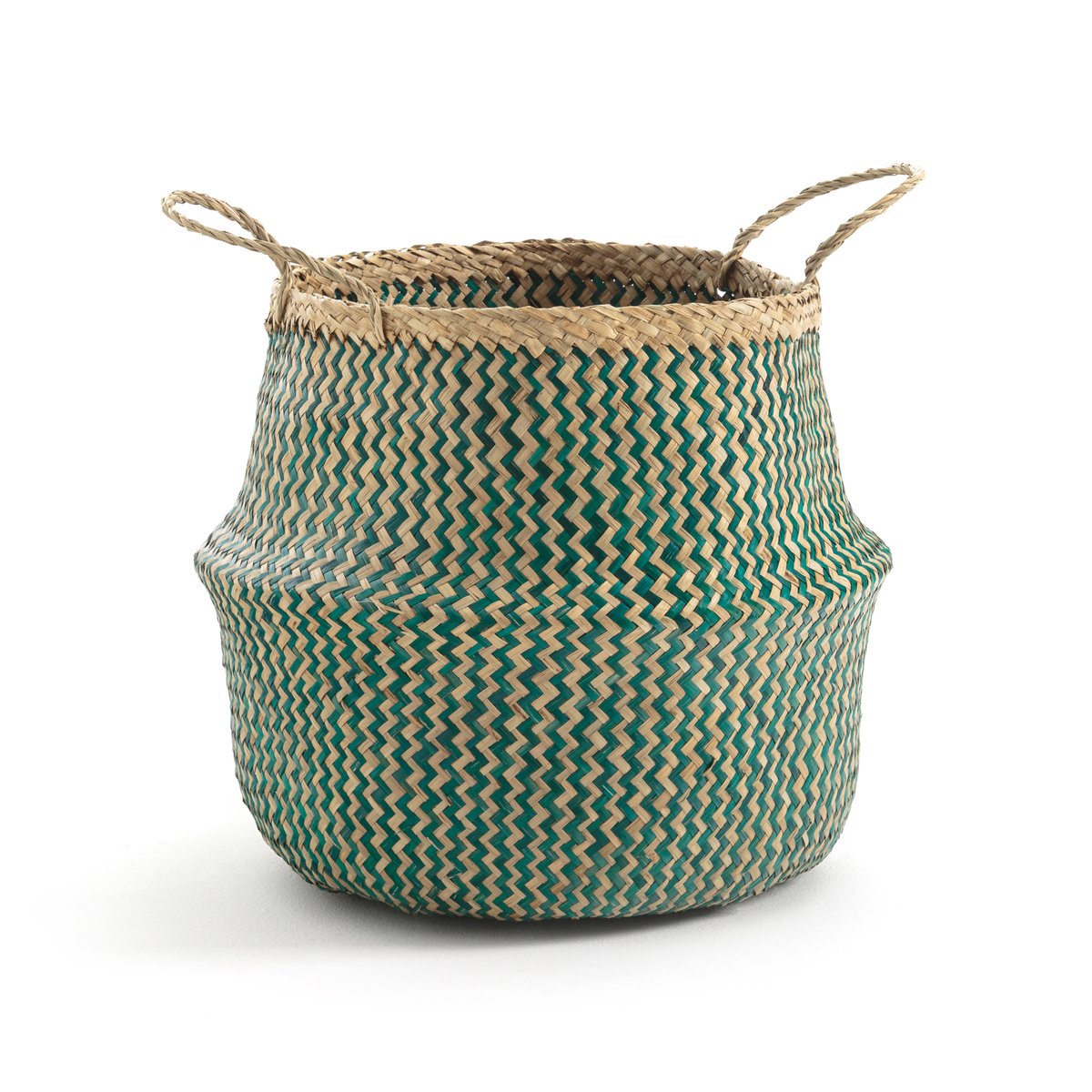 Image of Trebla Large Woven Storage Basket, H35cm