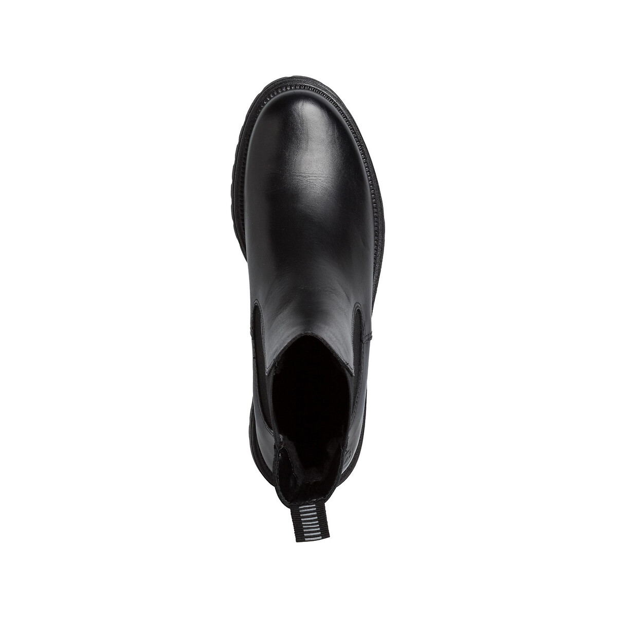 Ботинки-челси из кожи  36 черный LaRedoute, размер 36 - фото 3
