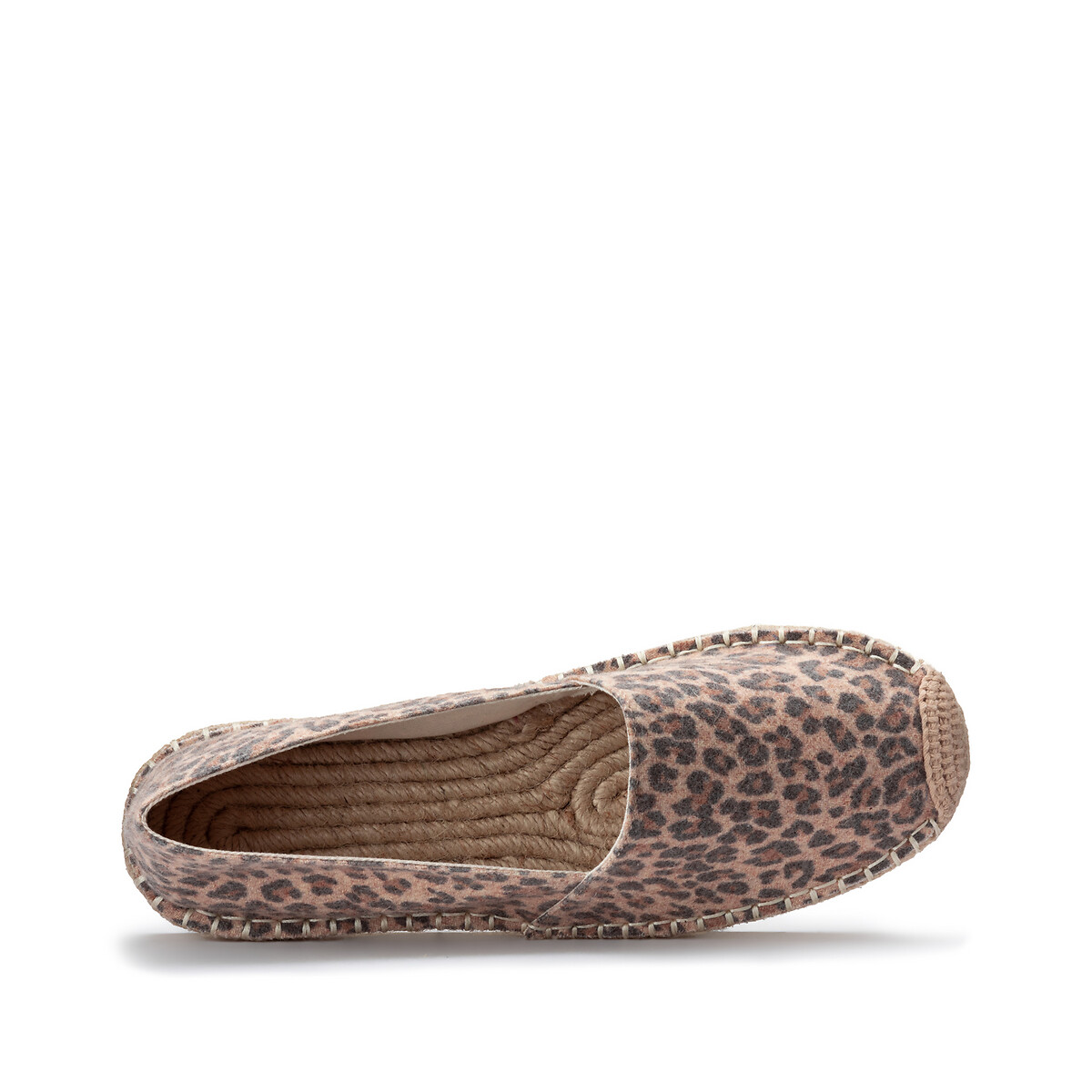 Туфли LaRedoute С леопардовым принтом 37 каштановый, размер 37 - фото 4