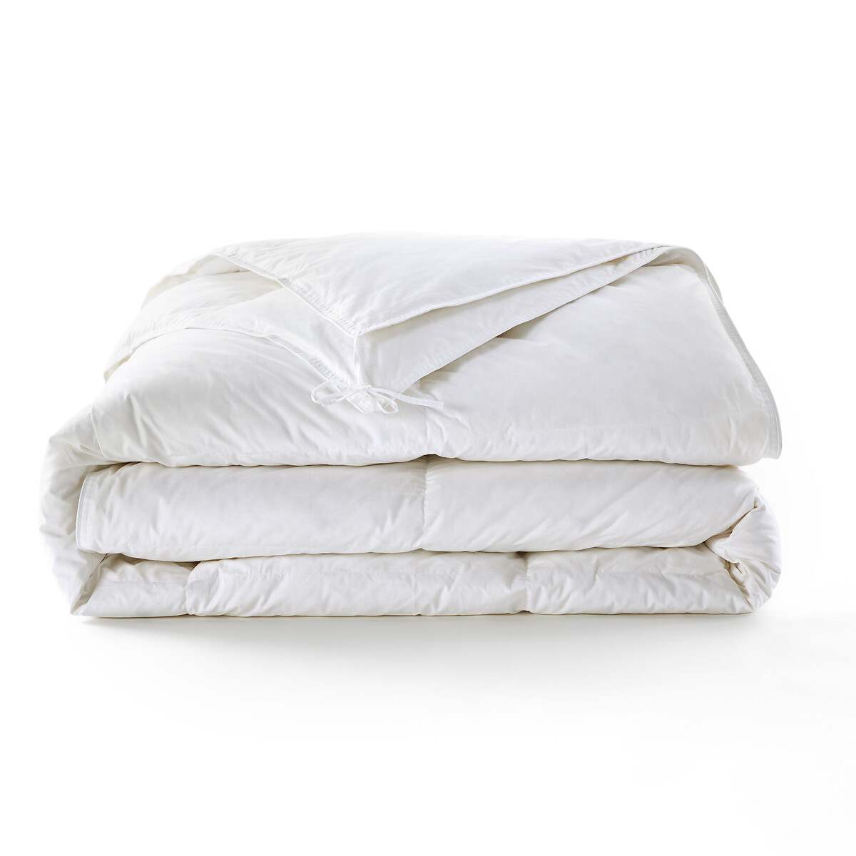 Одеяло LA REDOUTE INTERIEURS Одеяло 4 сезона натуральное 240 x 220 см белый, размер 240 x 220 см - фото 2