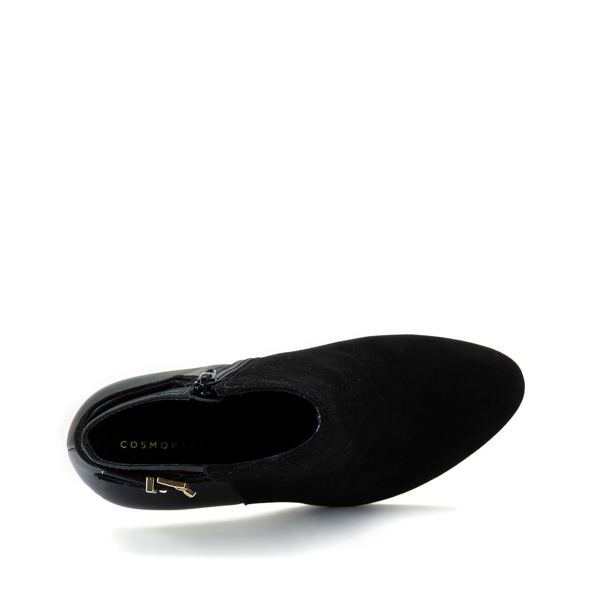 Ботинки LaRedoute Из кожи с пряжками Janu 39 черный, размер 39 - фото 4