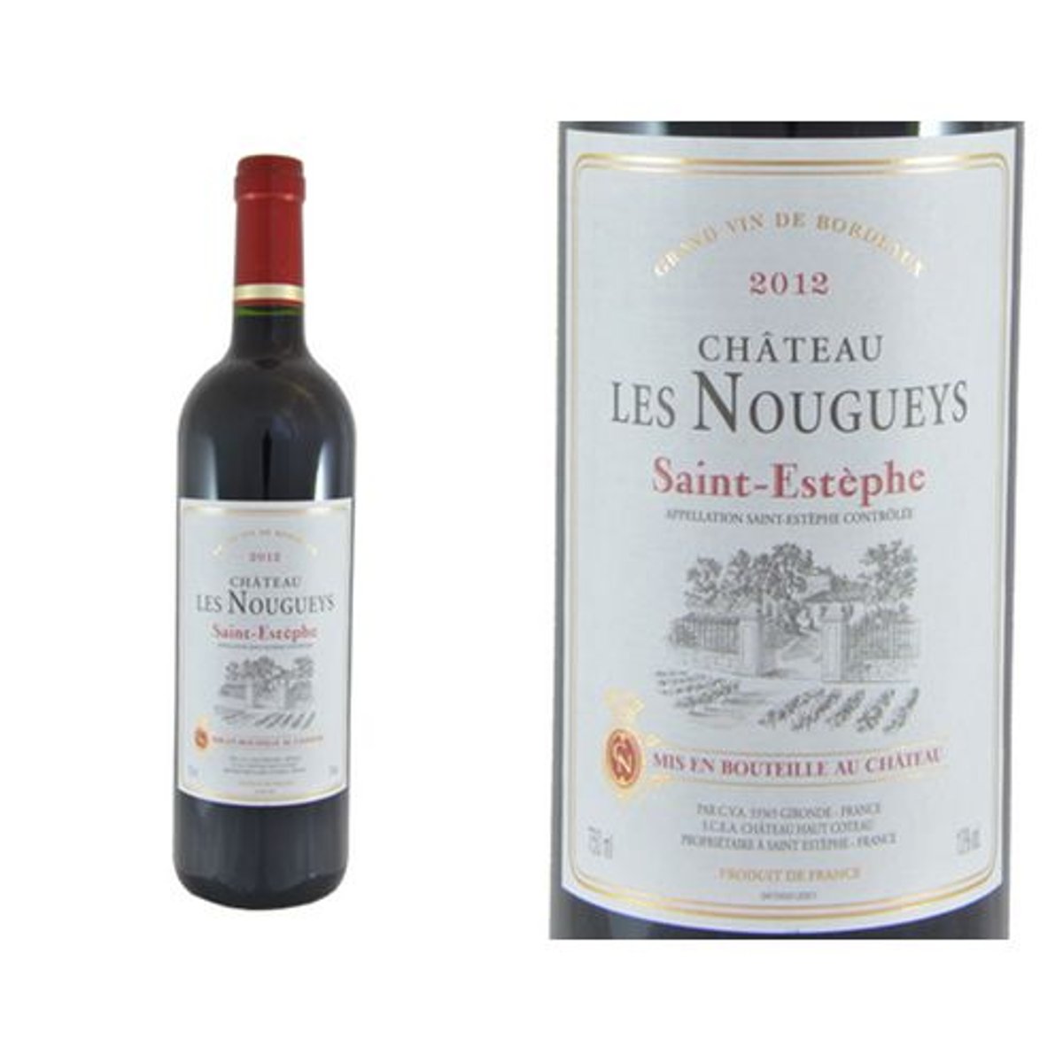 6 x CHÂTEAU LES NOUGUEYS 2012