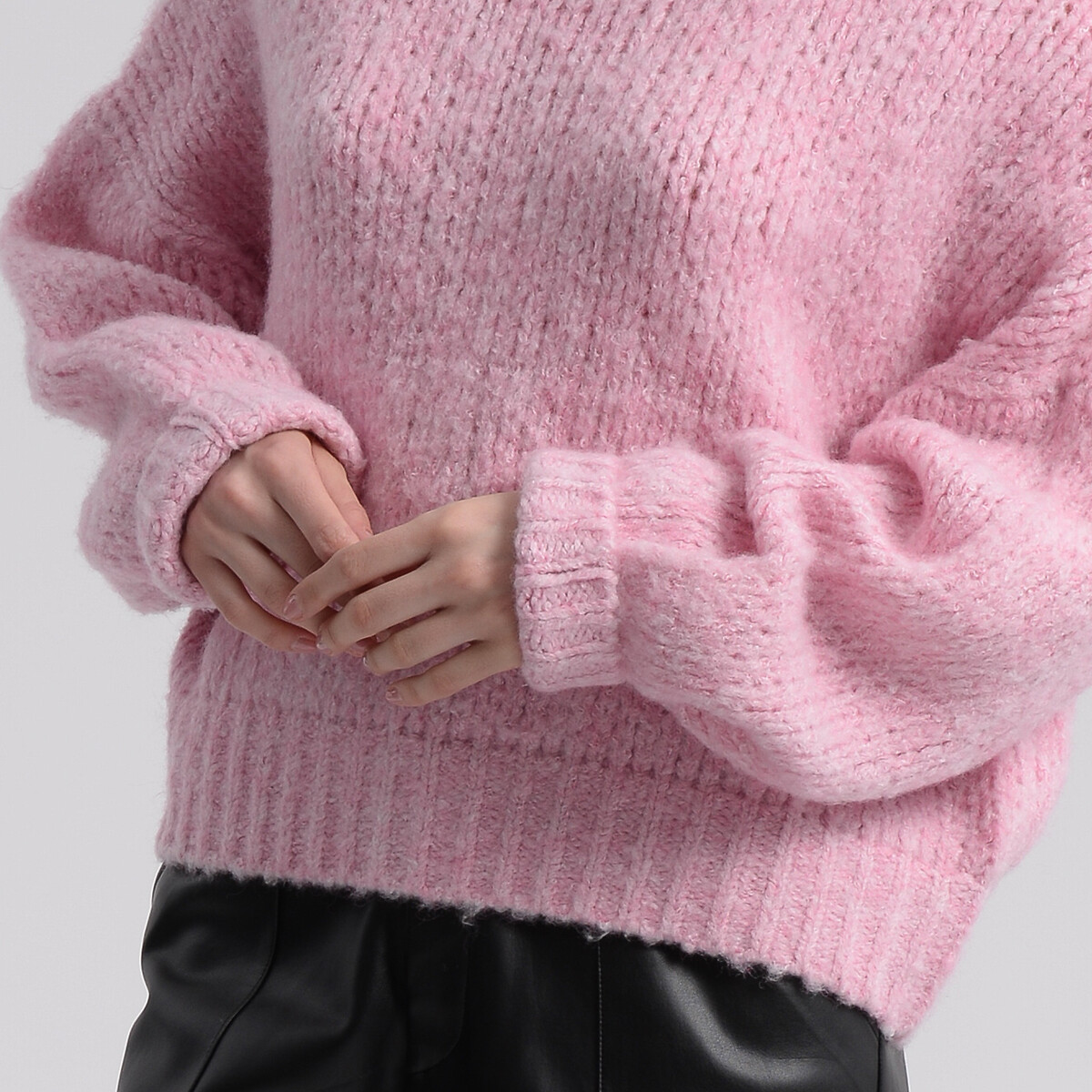 Пуловер MOLLY BRACKEN Пуловер С круглым вырезом S розовый, размер S - фото 4