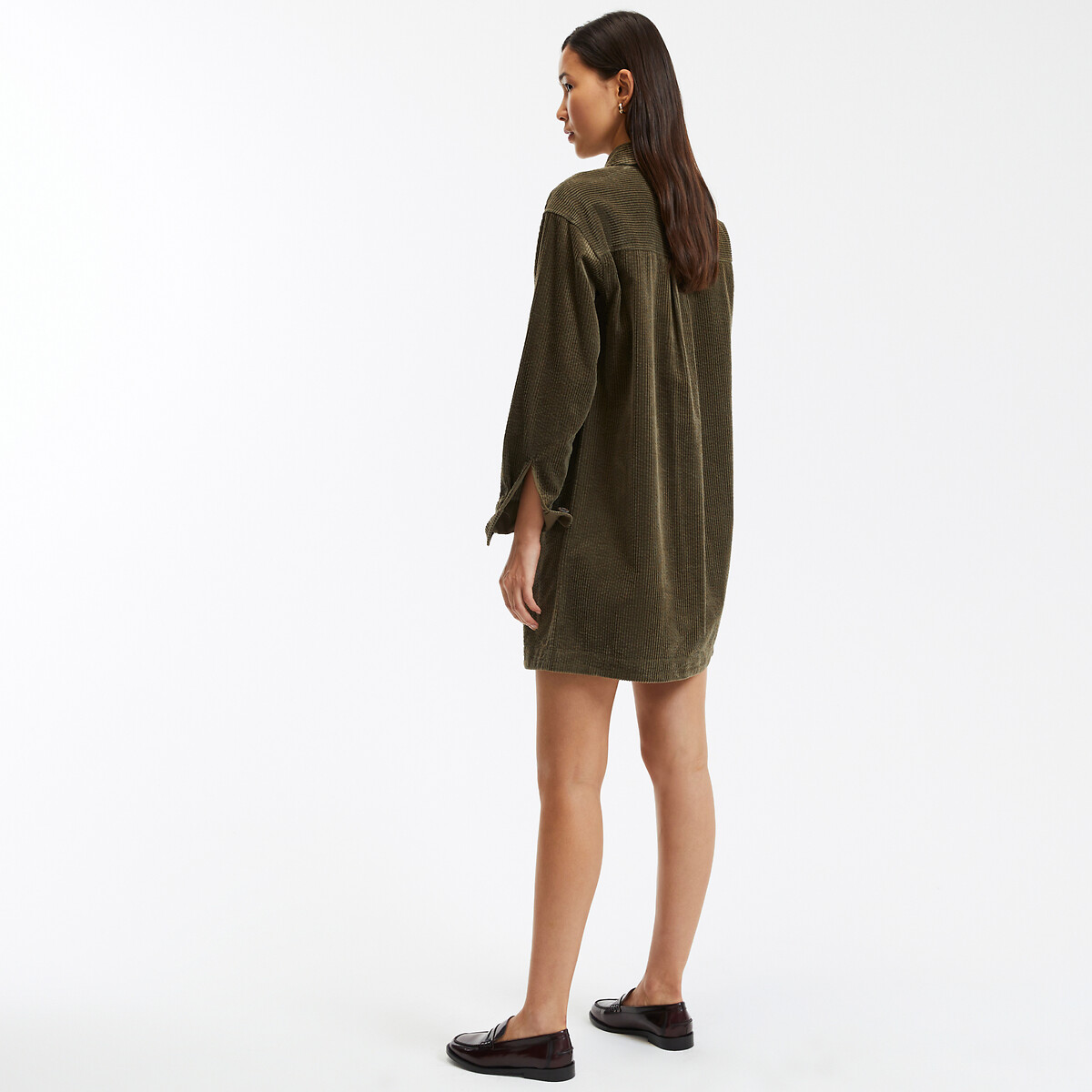

Платье LaRedoute, Зеленый, Платье короткое из вельвета Signature ALBANE 52 зеленый