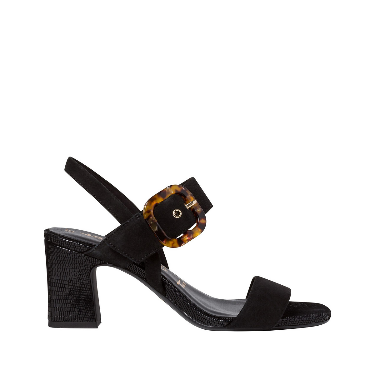 

Бооножки LaRedoute, Черный, Из кожи Luzie 40 черный