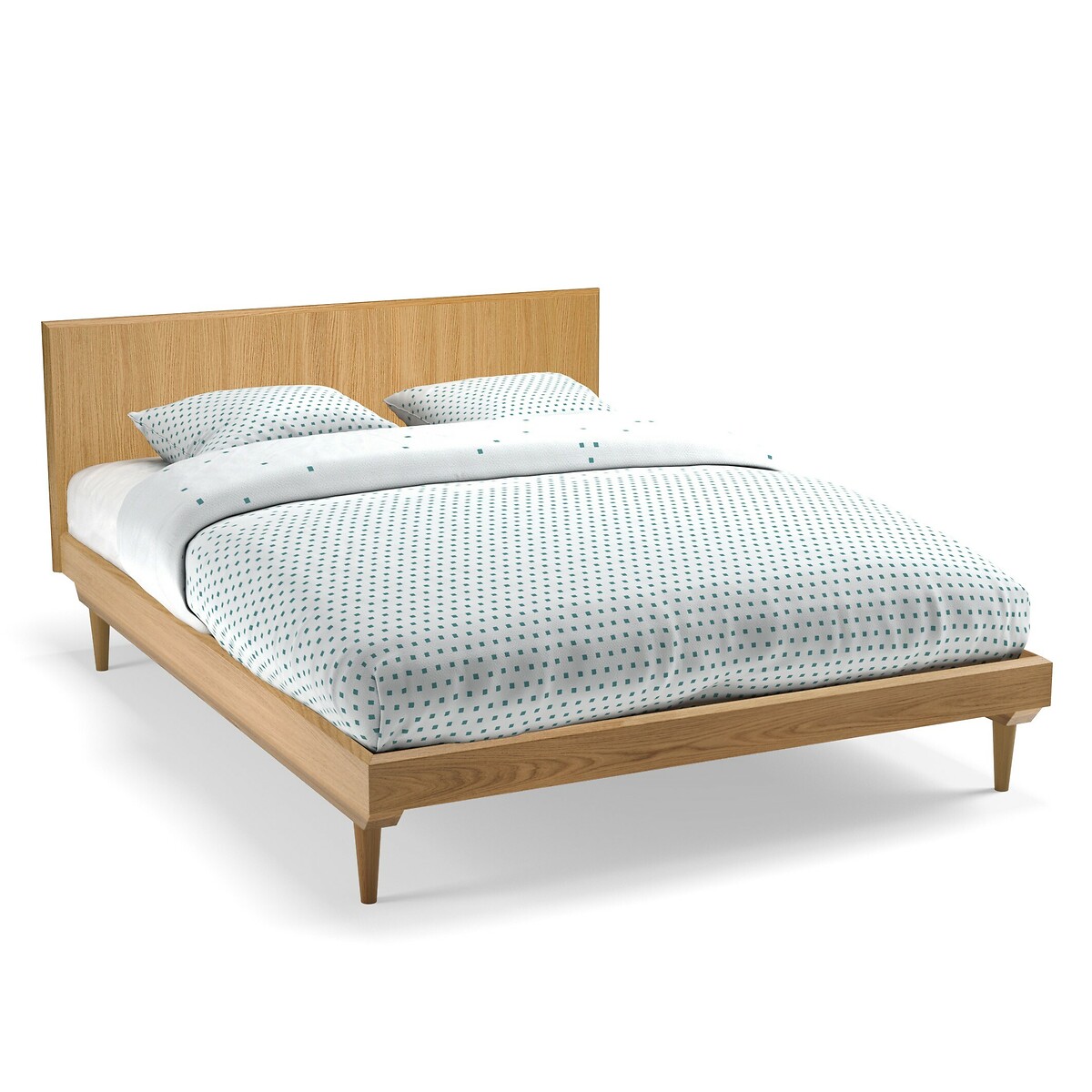 Кровать La Redoute В винтажном стиле Quilda 140 x 190 см каштановый, размер 140 x 190 см - фото 5