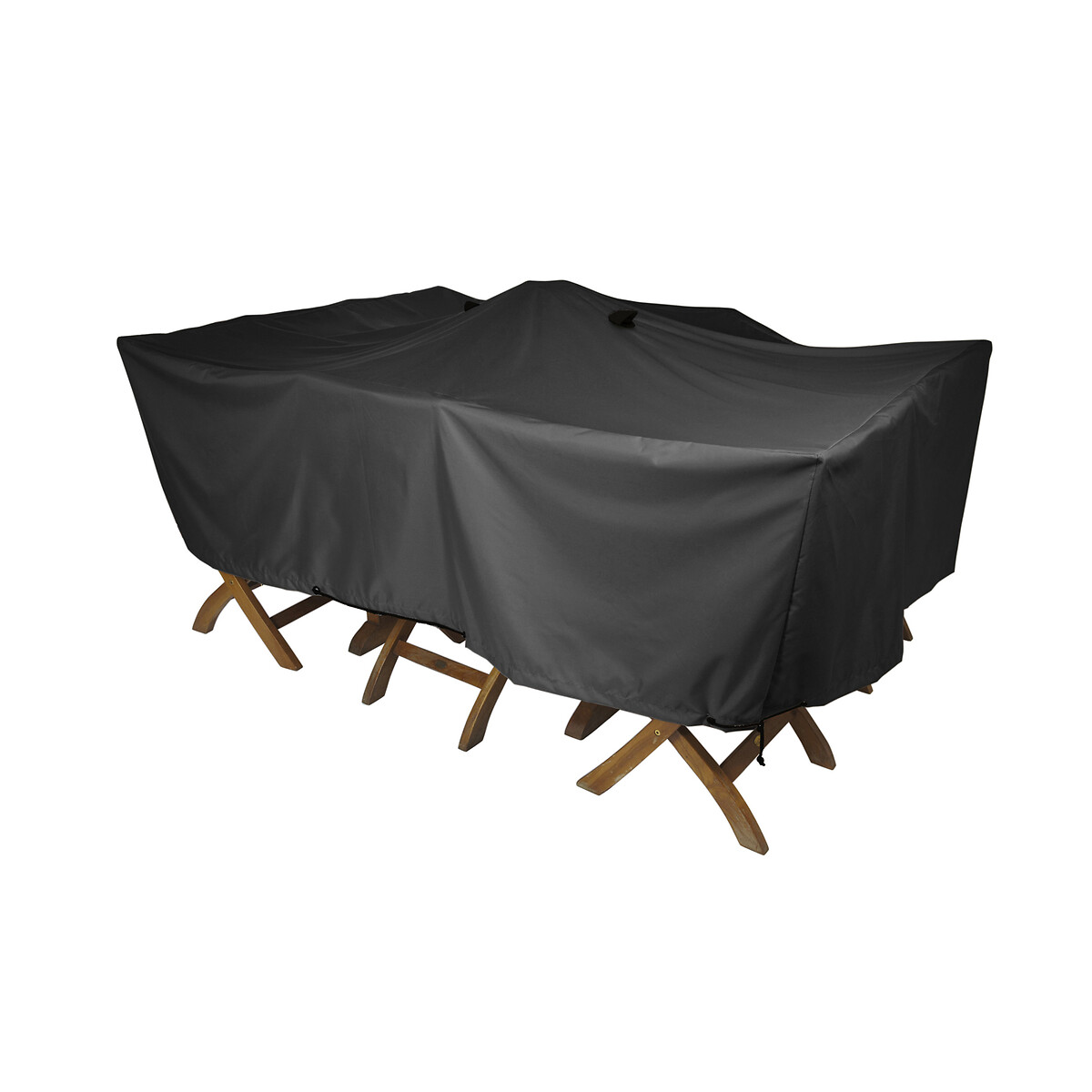Защитный Чехол для садового стола Pext единый размер черный