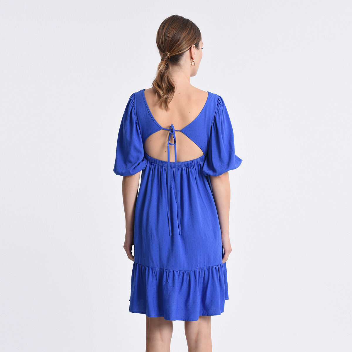 Платье MOLLY BRACKEN С покроем babydoll с вырезом на спинке XL синий, размер XL - фото 2