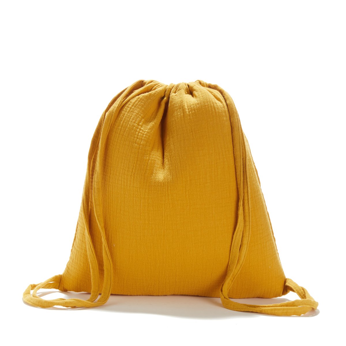 Детская сумка из хлопчатобумажной газовой ткани Kumla  единый размер желтый LaRedoute
